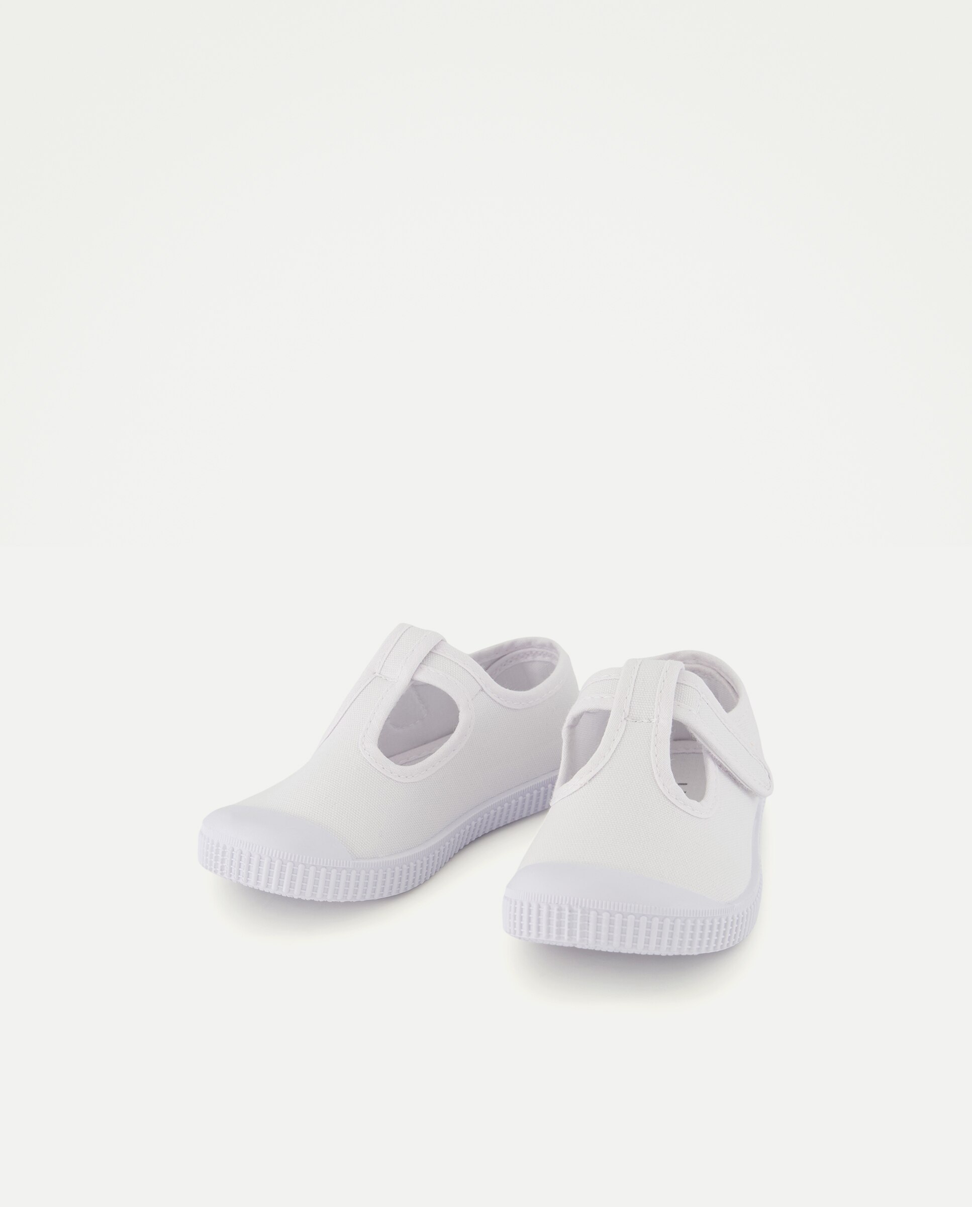 Lona bebés pepito suela flexible Blanco-2