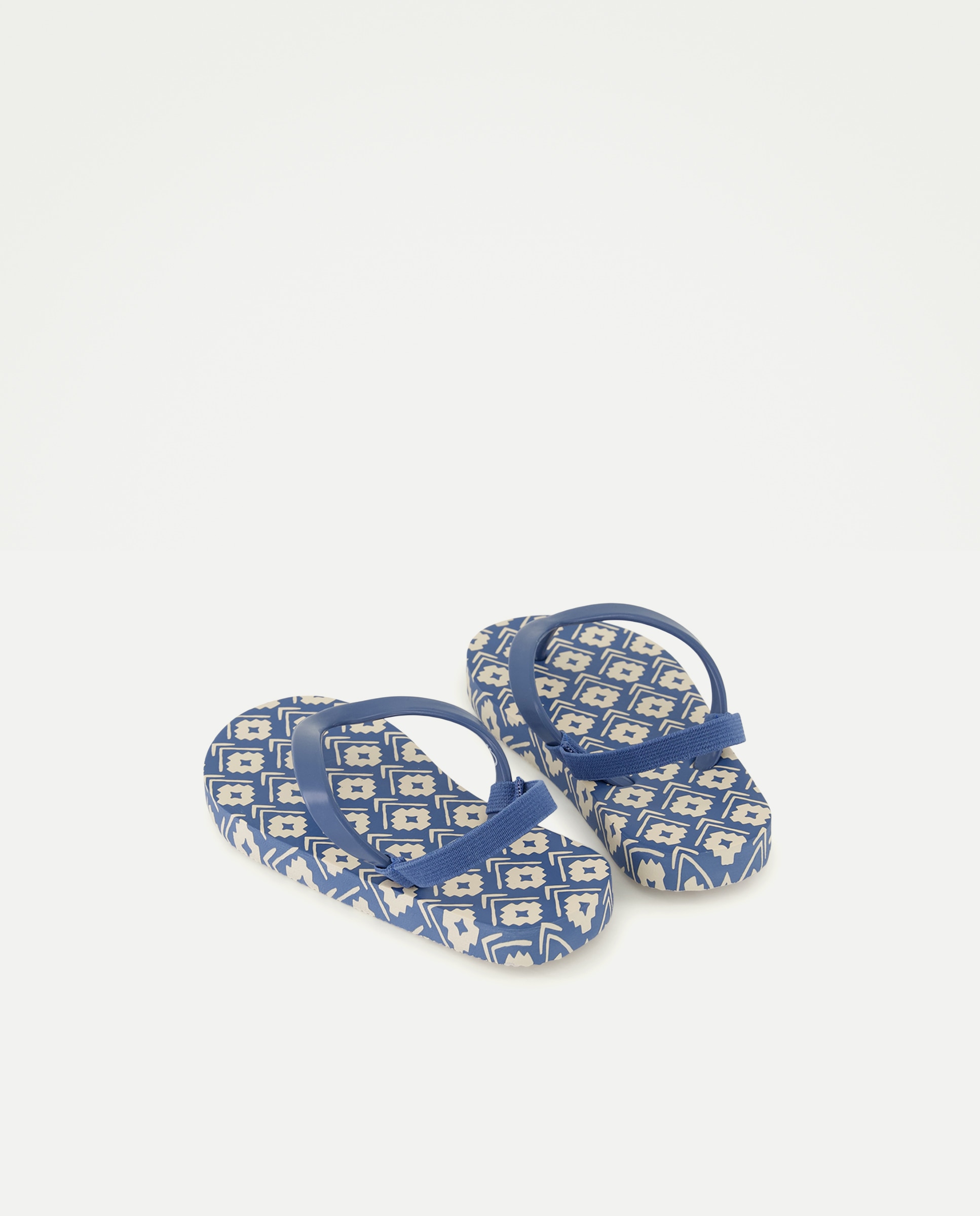 Chancla bebés estampada con gomas 430 Azul oscuro-3