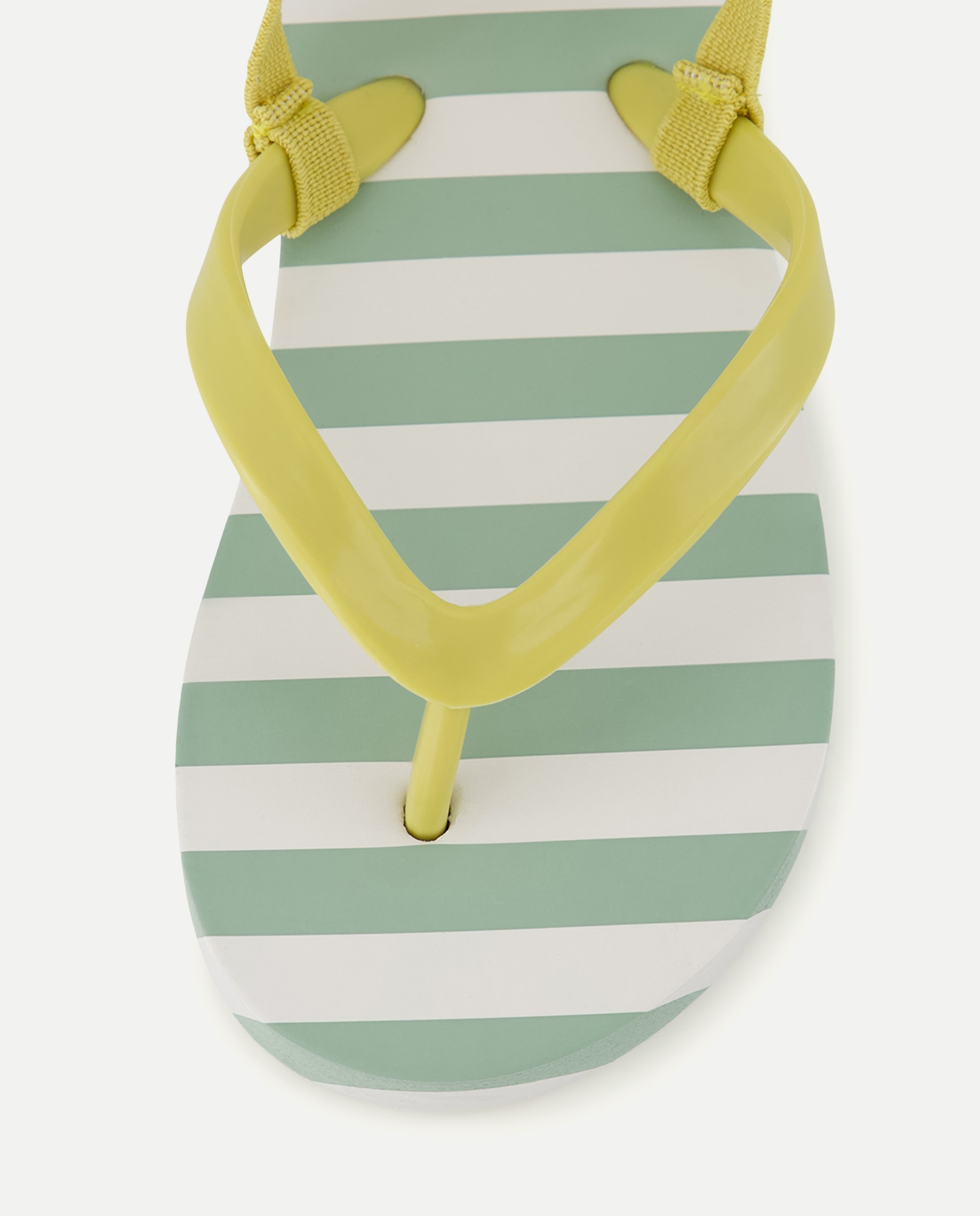 Chancla bebés estampada con gomas Verde-5