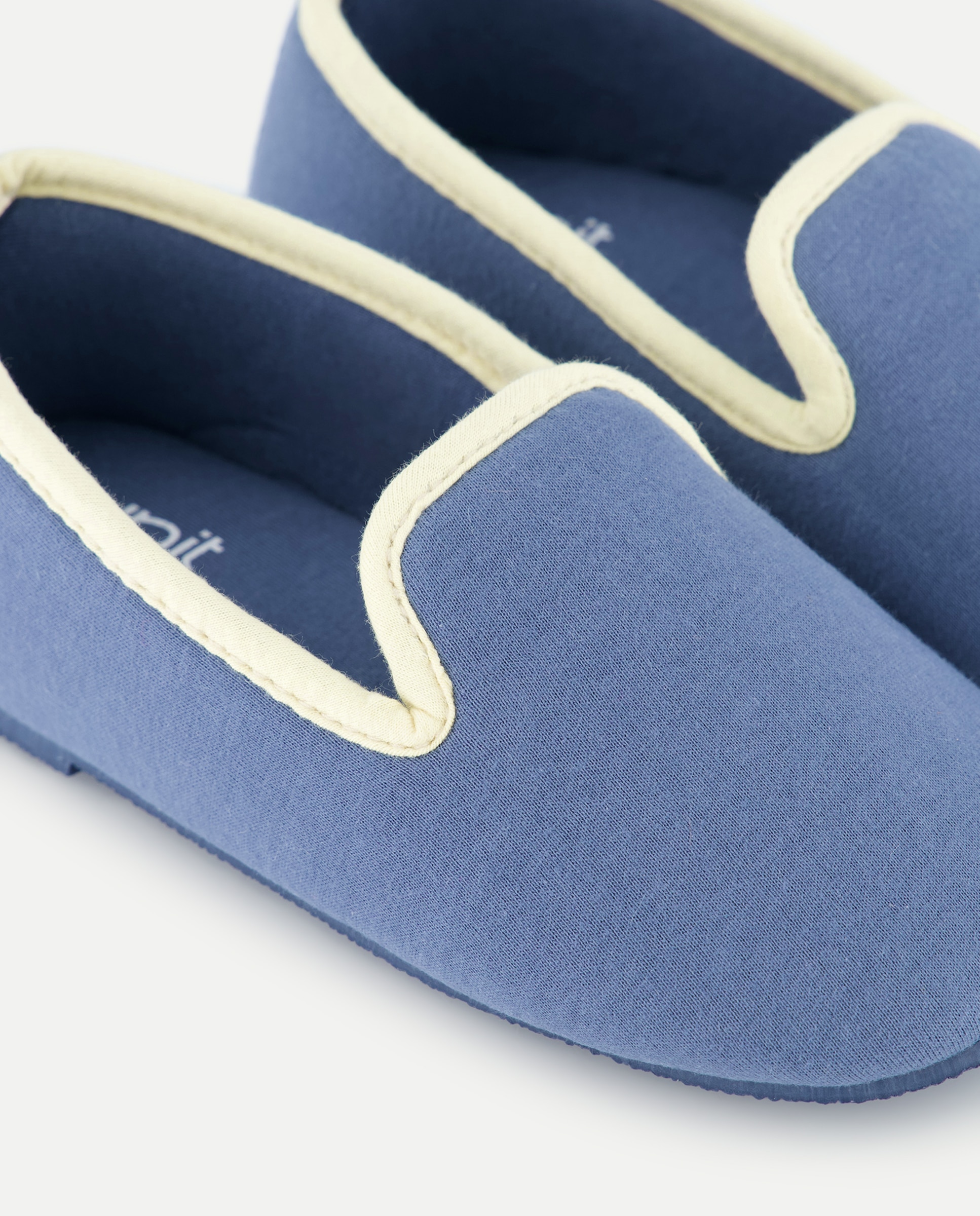 Zapatilla infantil cerrada contraste 430 Azul oscuro-5
