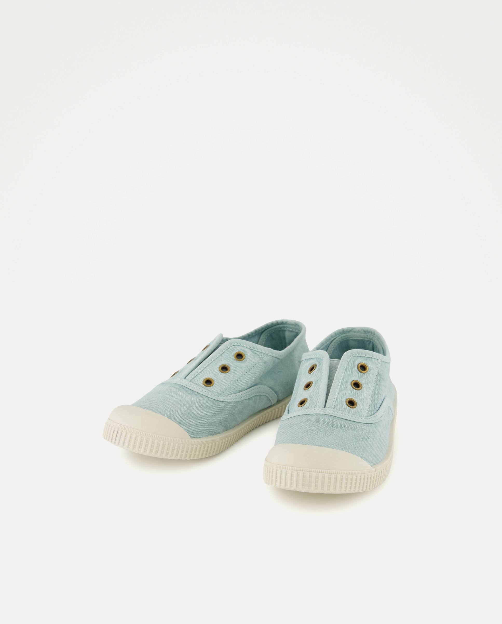 Lona infantil con puntera sin cordones Jabón-2