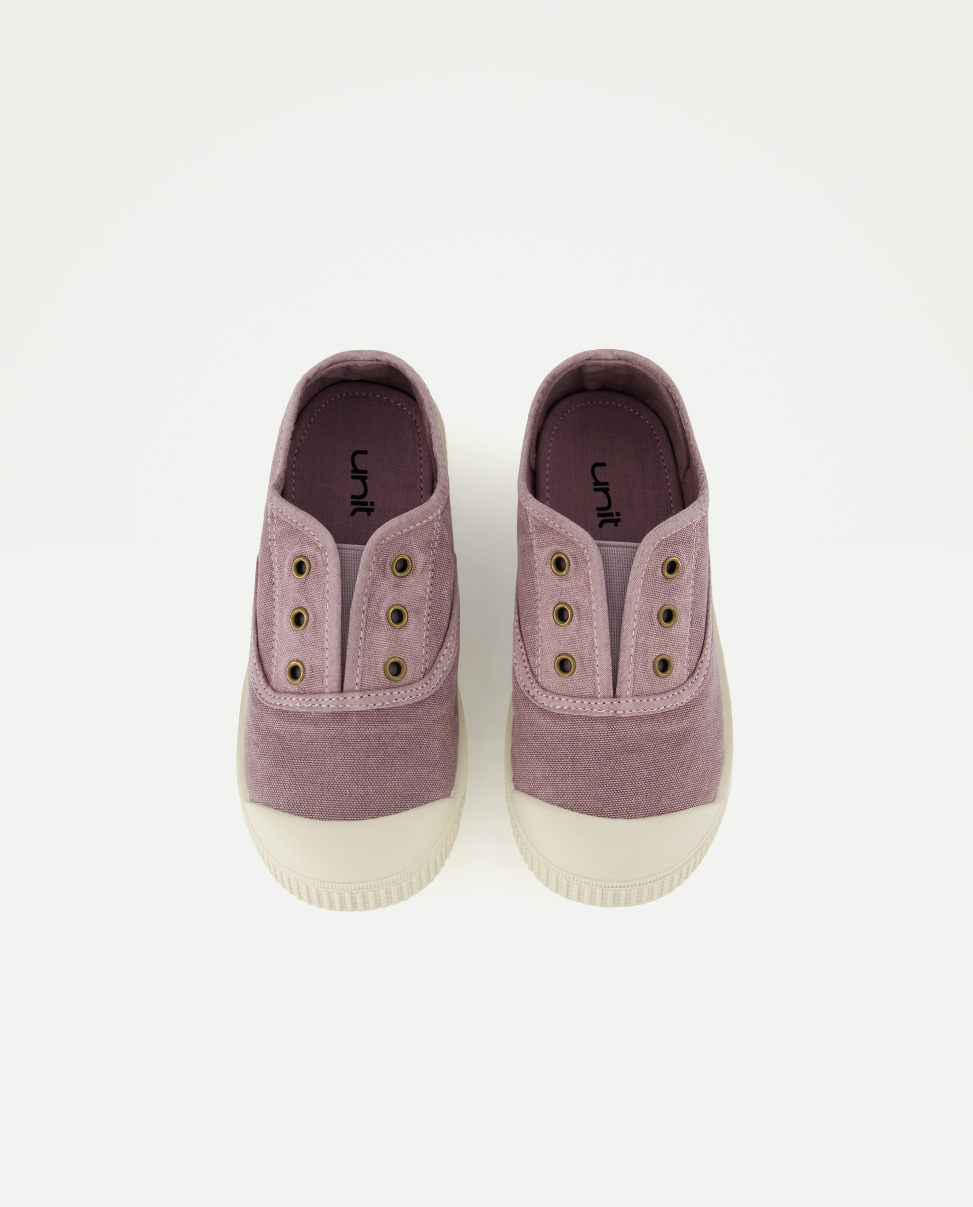 Lona infantil con puntera sin cordones 282 Malva-4