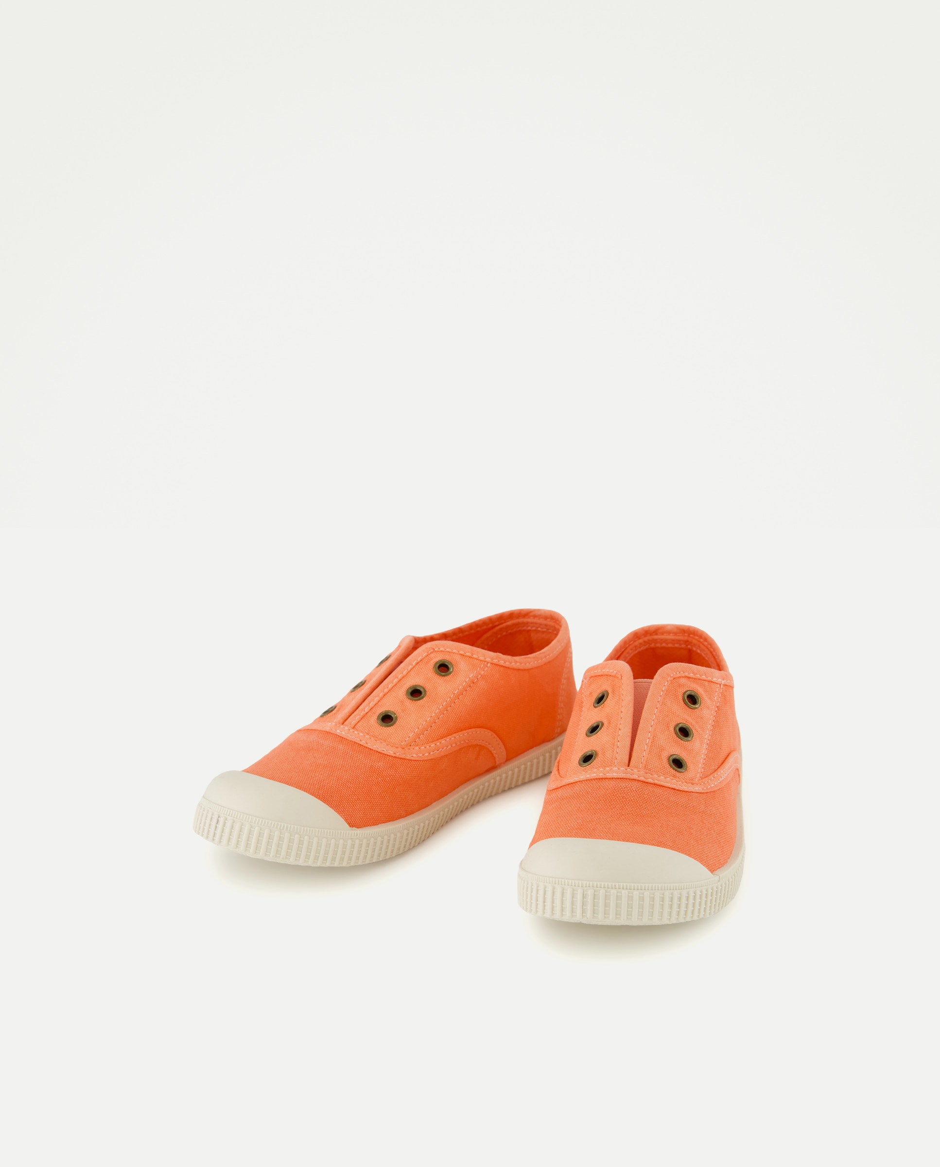 Lona infantil con puntera sin cordones 630 Coral-2
