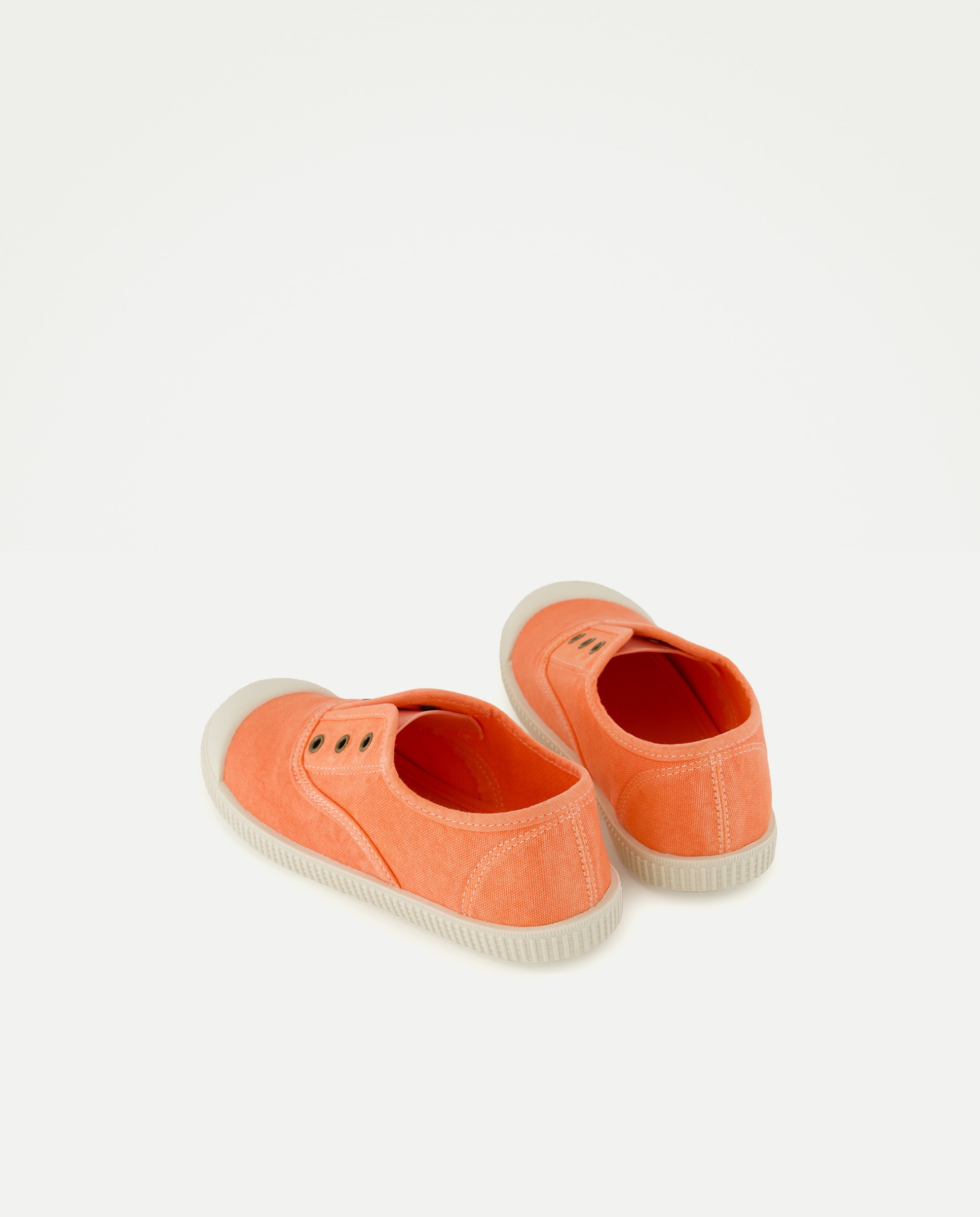 Lona infantil con puntera sin cordones 630 Coral-3