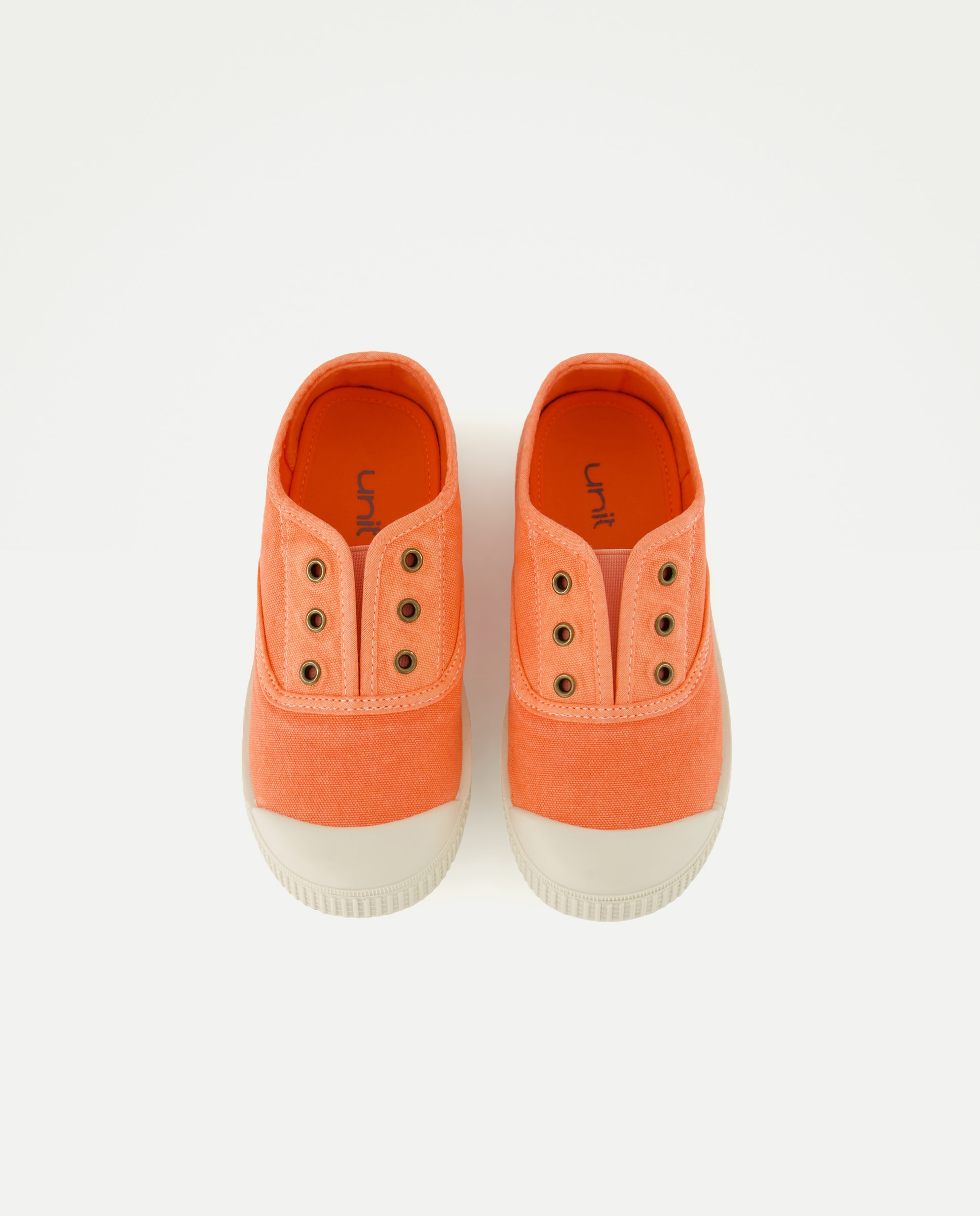 Lona infantil con puntera sin cordones 630 Coral-4