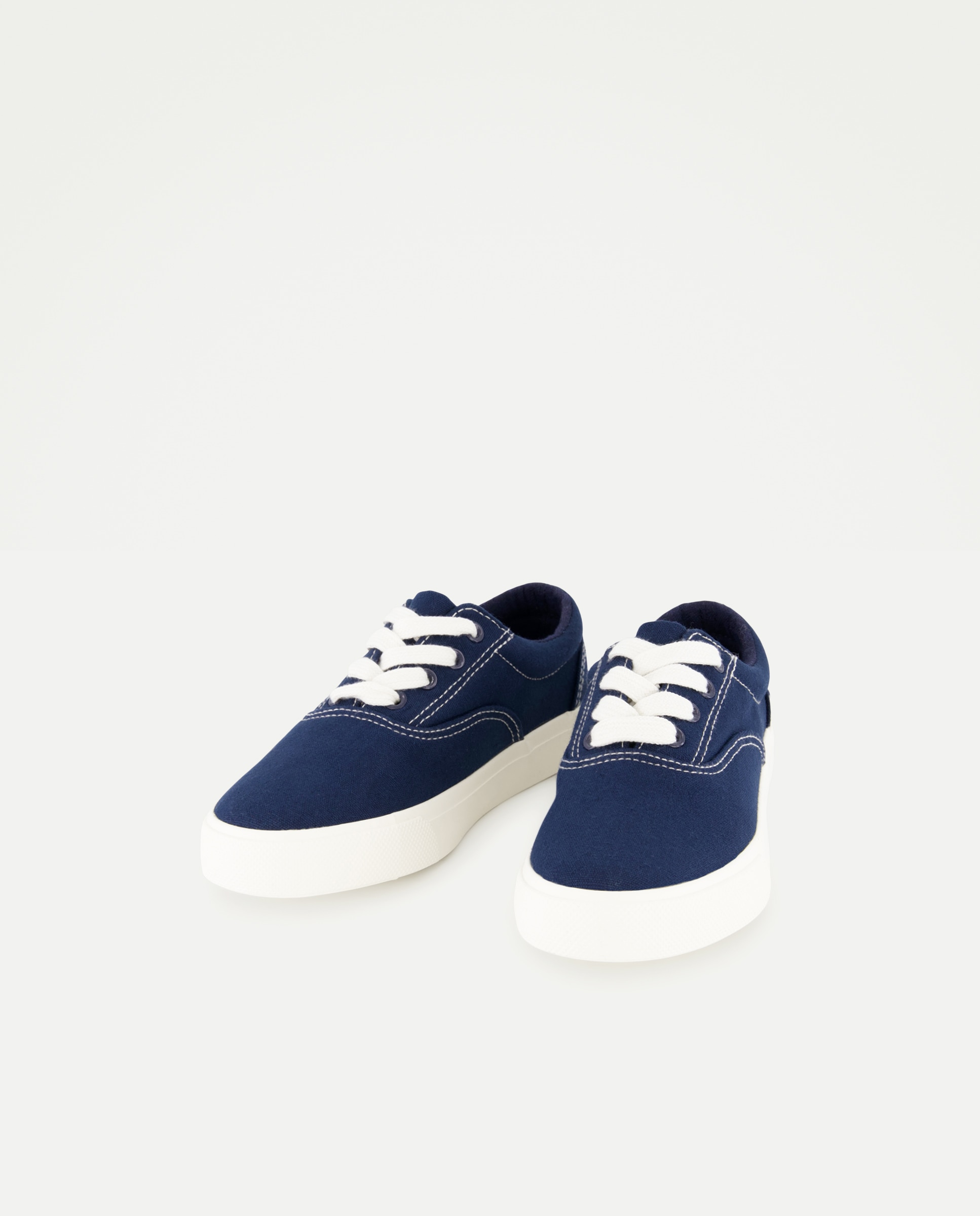 Lona infantil con cordones Azul marino-2