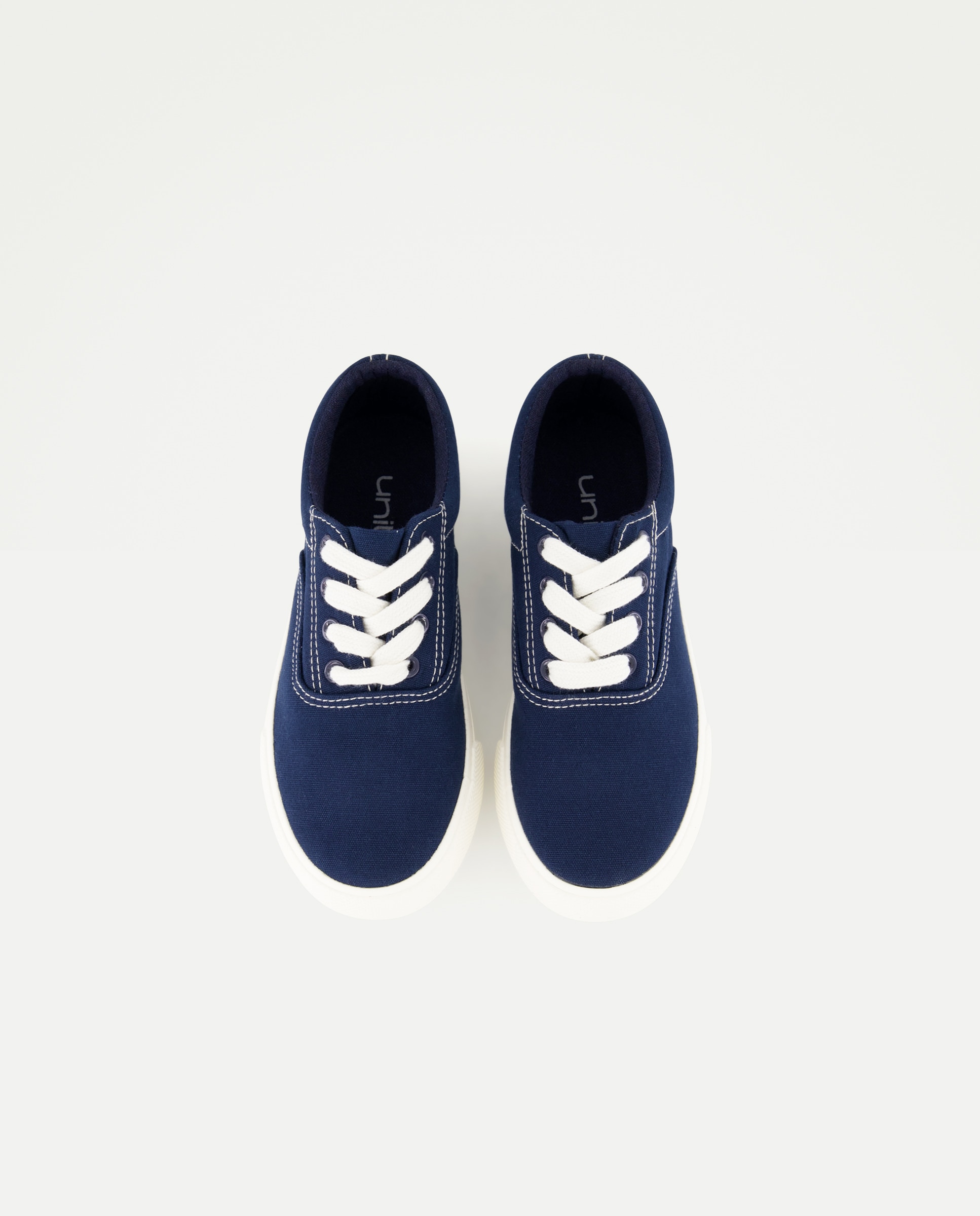 Lona infantil con cordones Azul marino-4