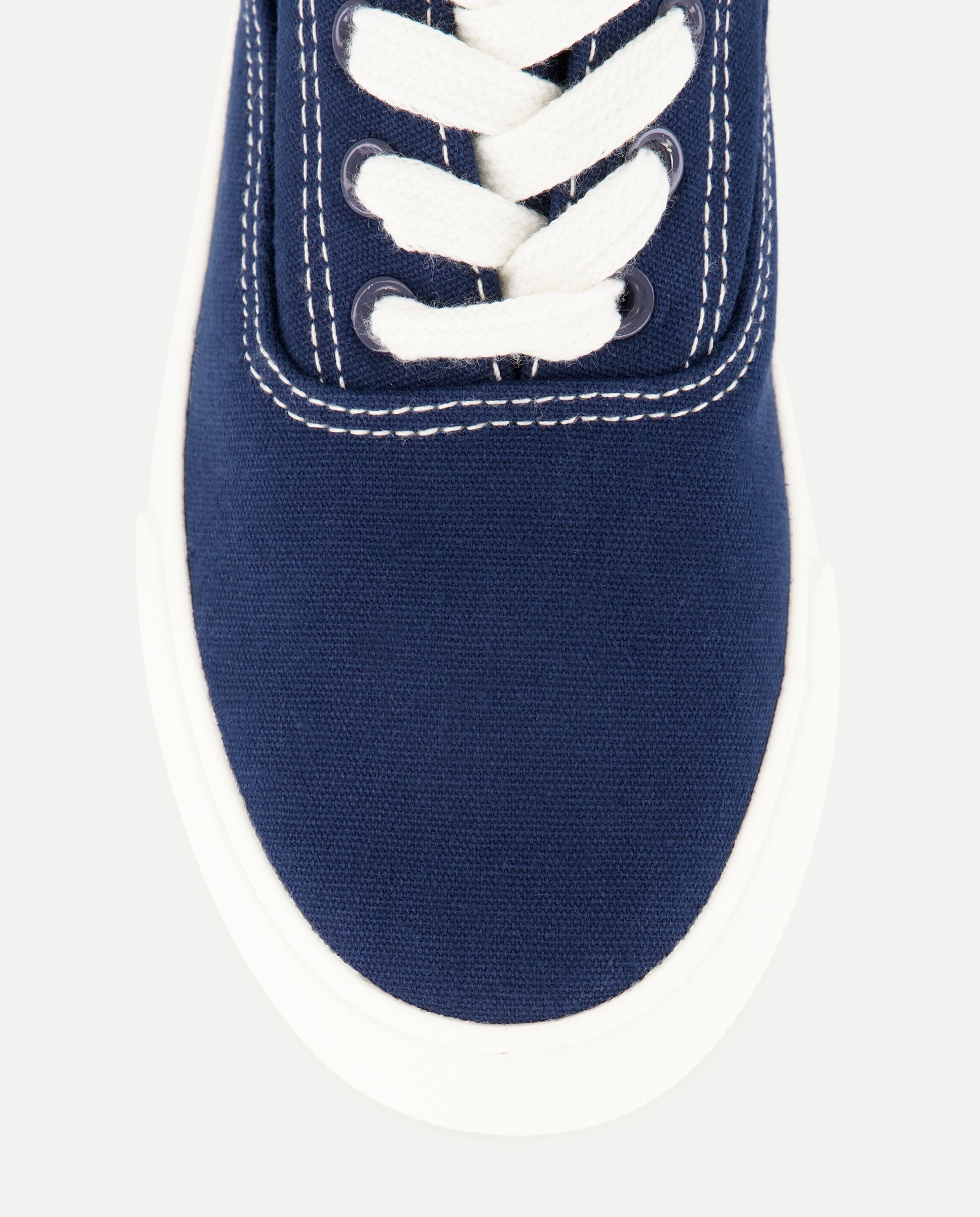 Lona infantil con cordones Azul marino-5