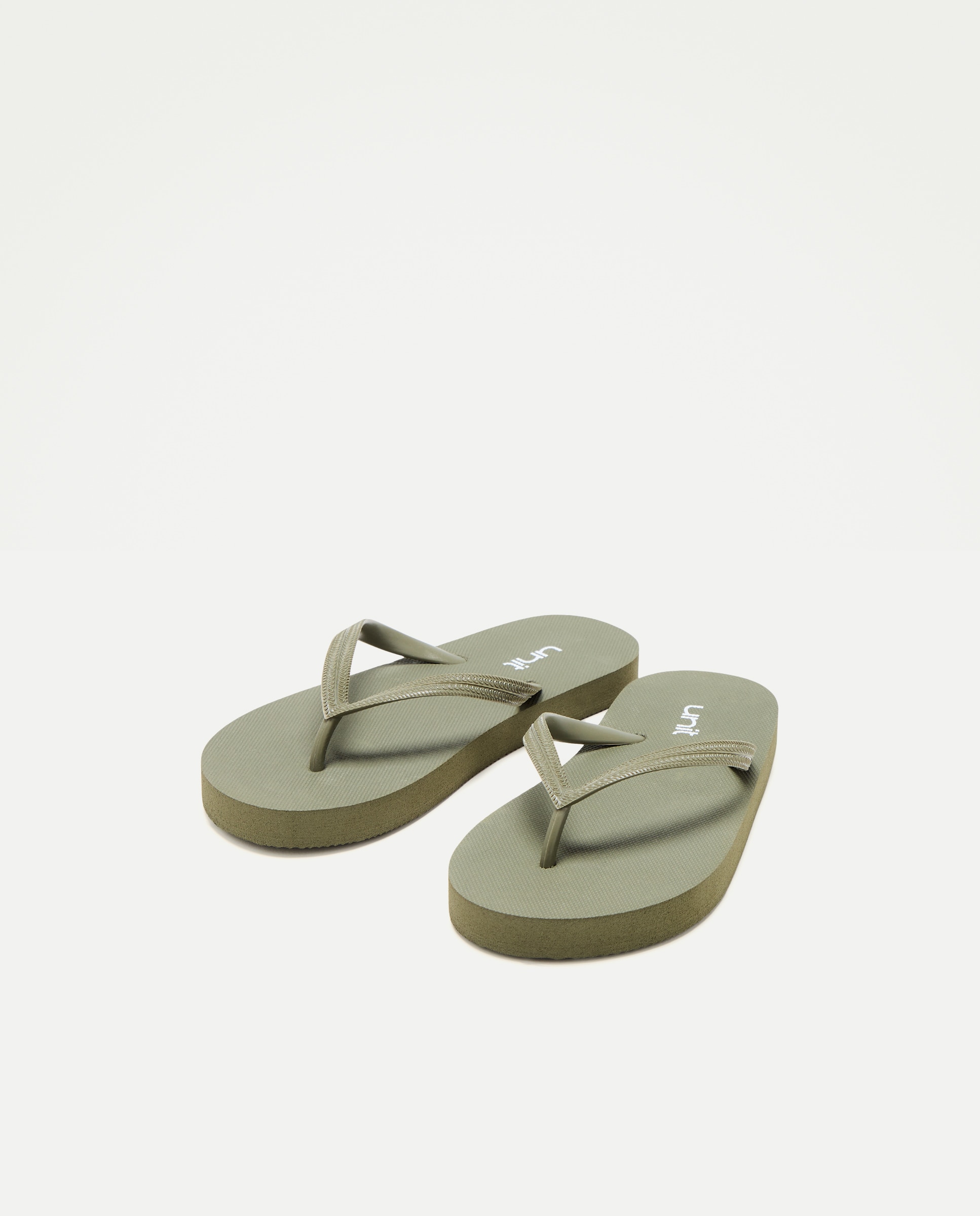 Chancla infantil lisa 520 Kaki-2