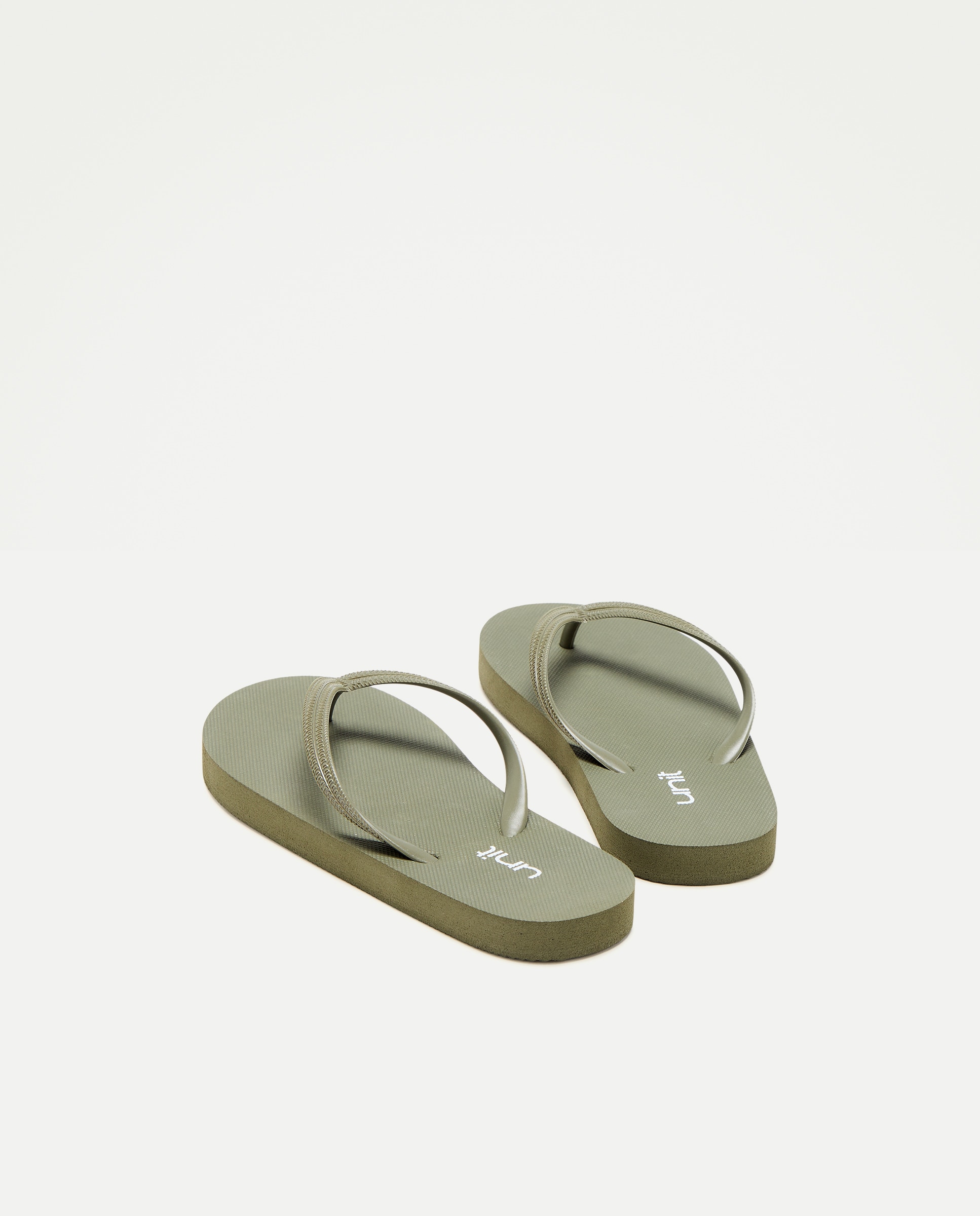 Chancla infantil lisa 520 Kaki-3