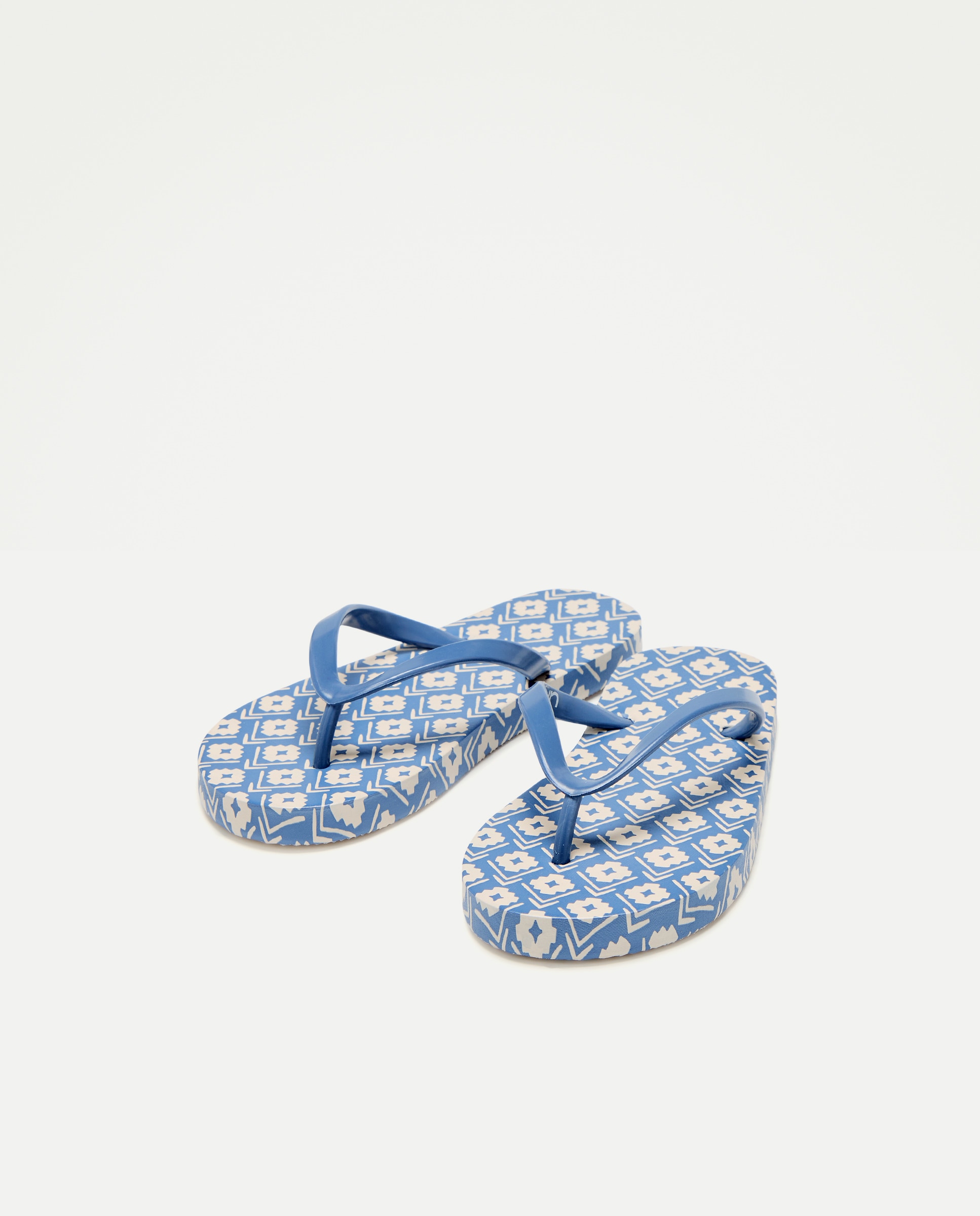 Chancla infantil estampada 430 Azul oscuro-2
