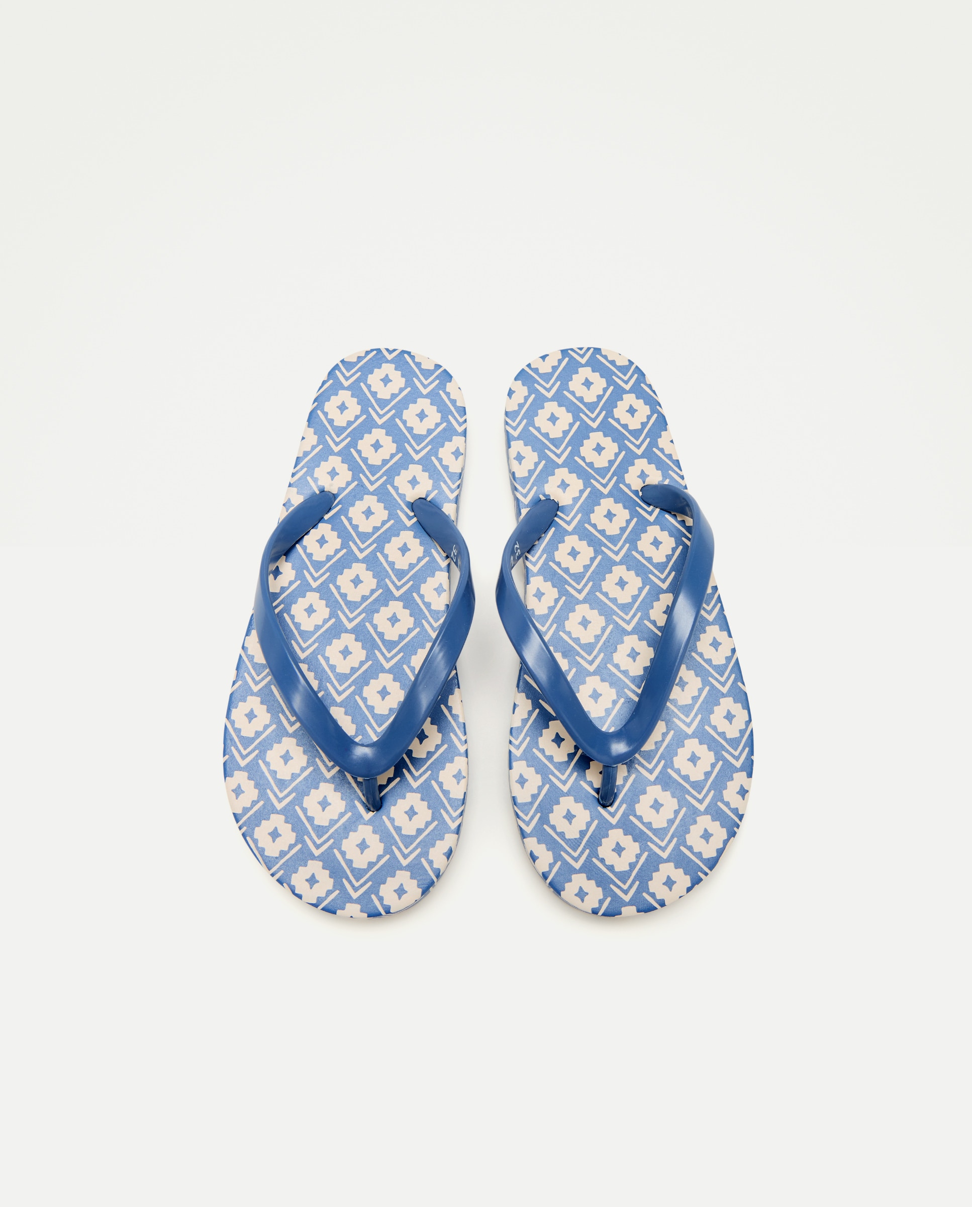 Chancla infantil estampada 430 Azul oscuro-4