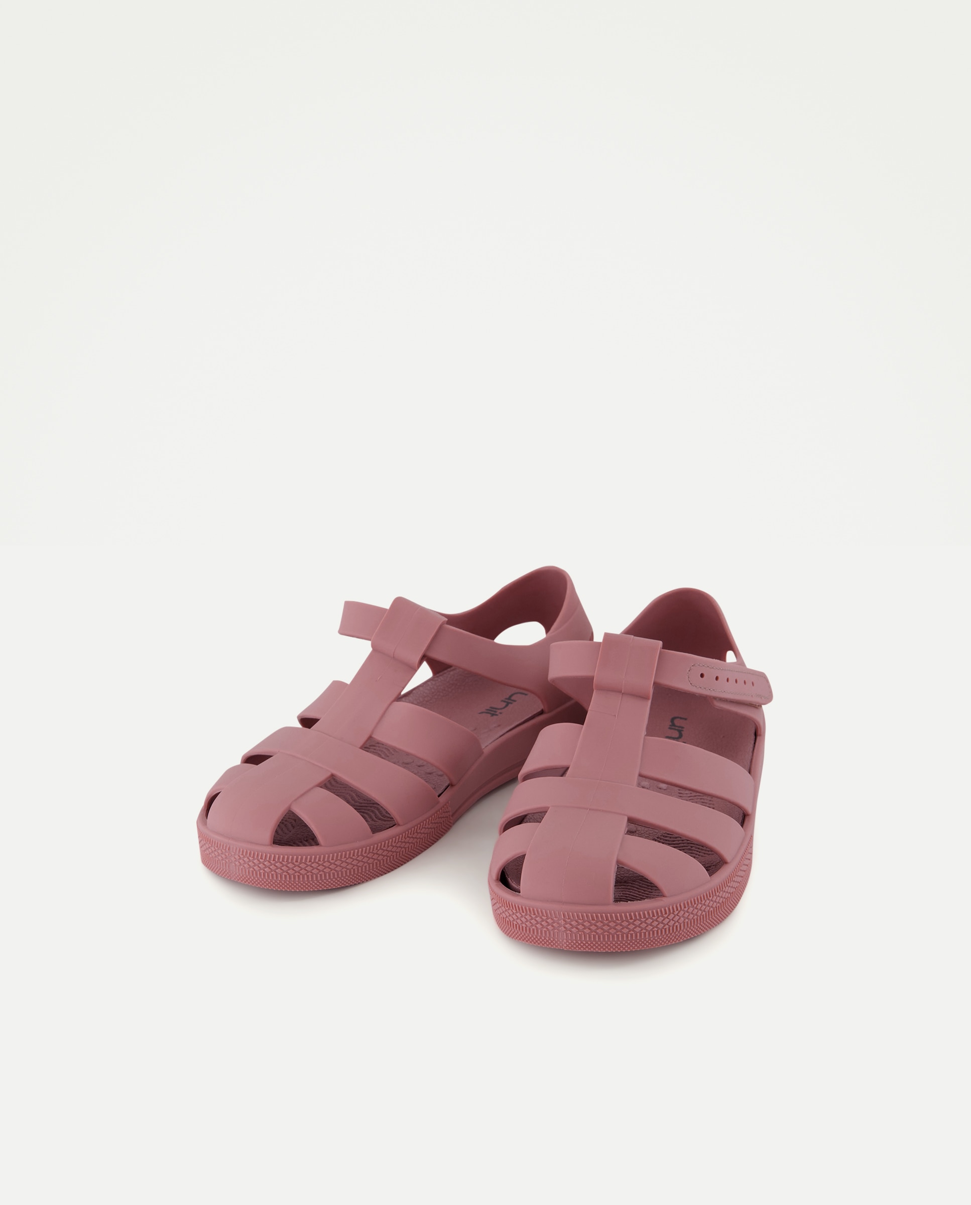 Cangrejera infantil de goma con velcro 230 Rosa oscuro-2