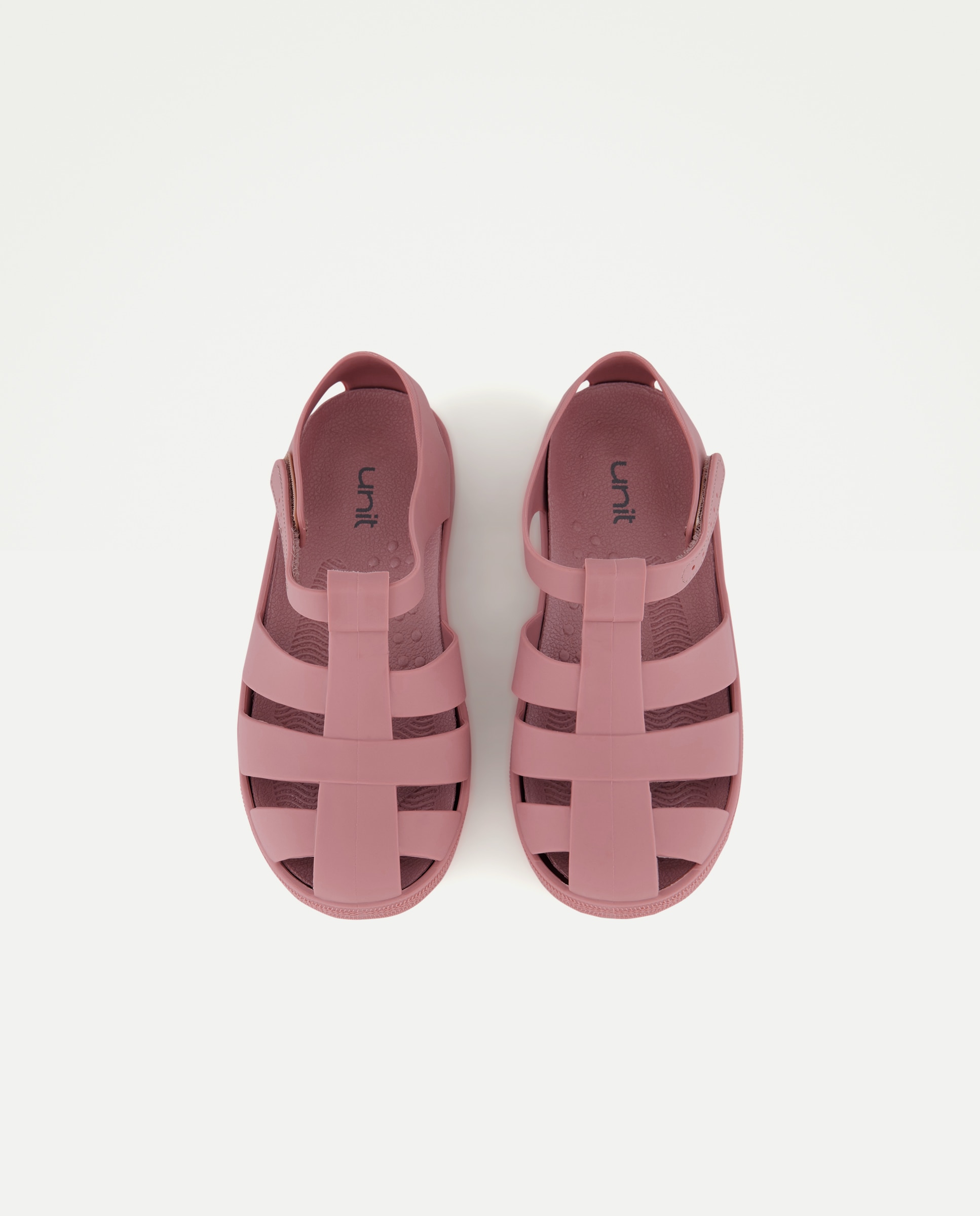 Cangrejera infantil de goma con velcro 230 Rosa oscuro-4
