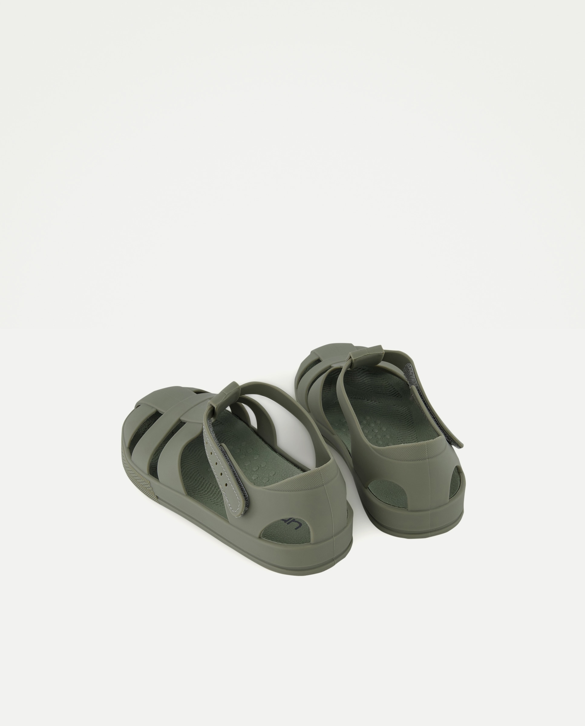 Cangrejera infantil de goma con velcro 520 Kaki-3