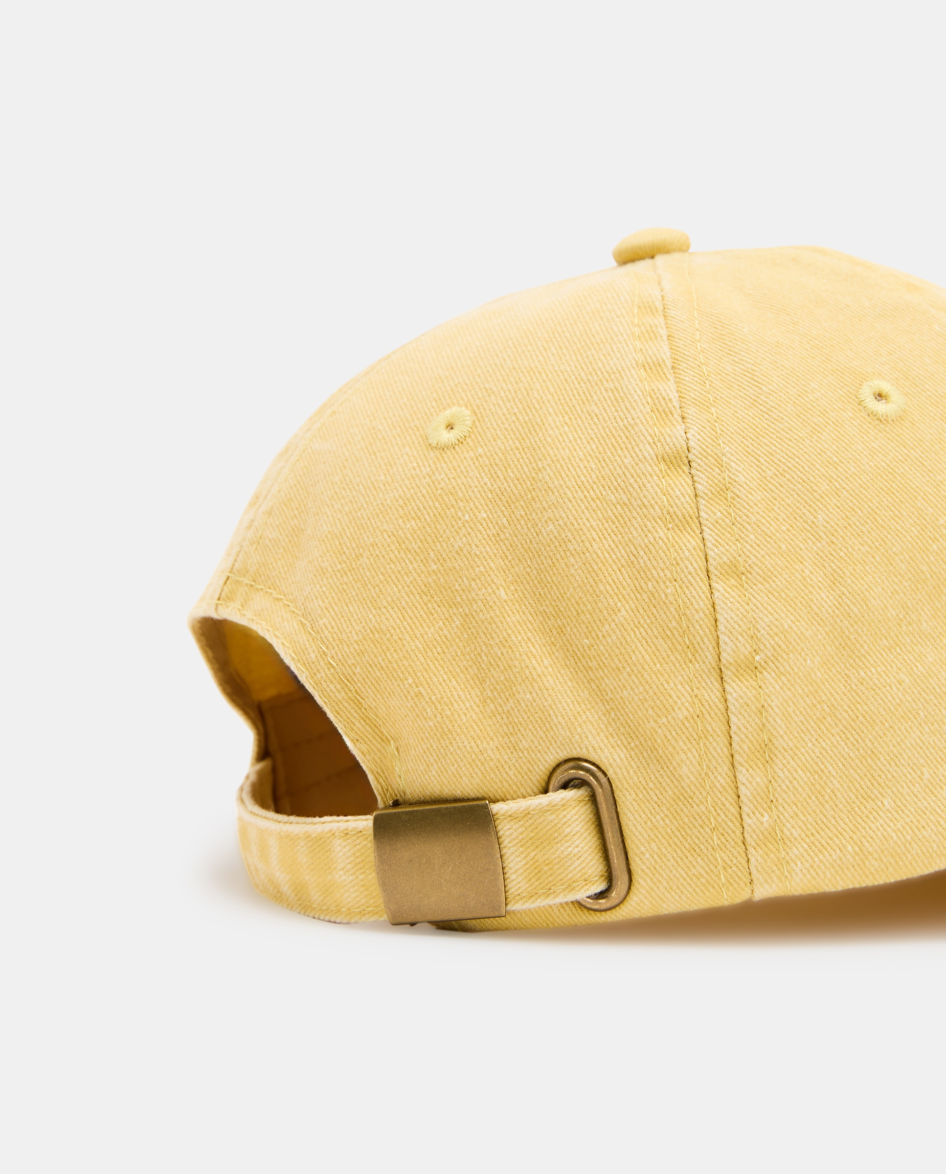 Gorra infantil lisa Mostaza-2