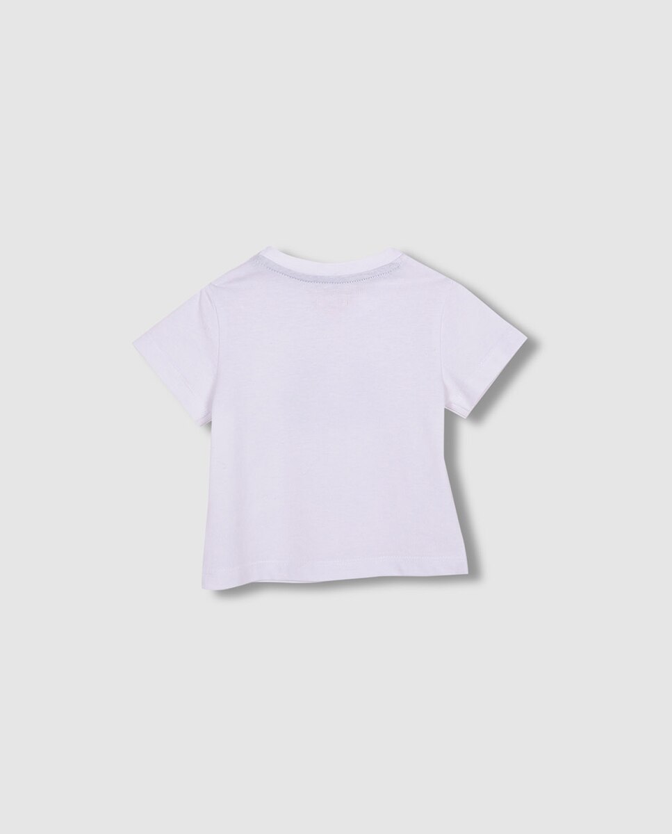 T-shirt com Estampado Palmeiras - Branco Gocco Branco-3