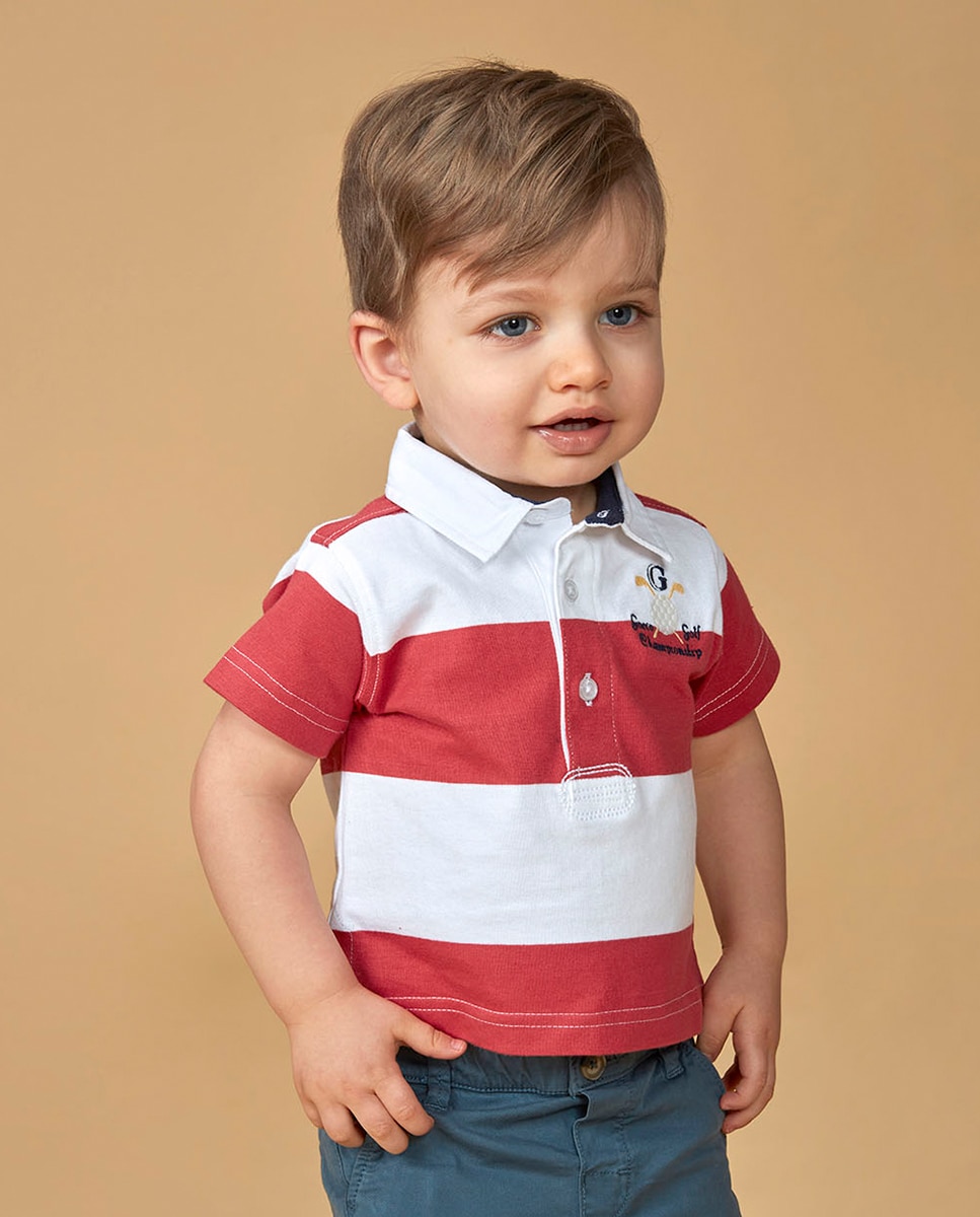 Polo Remendo Golfe Gocco Azul-claro-1