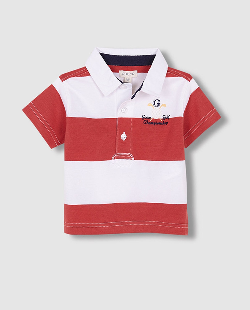 Polo Remendo Golfe Gocco Azul-claro-3