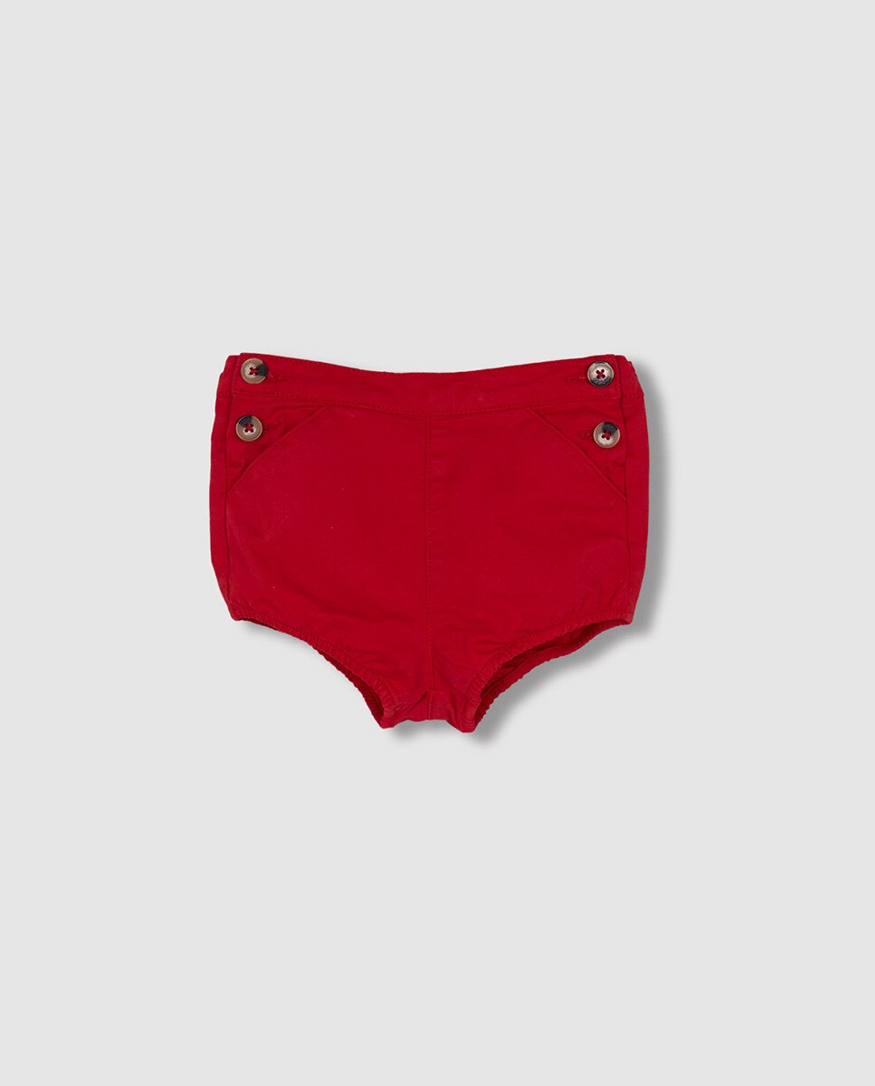 Bombacha de Sarja Vermelho-3