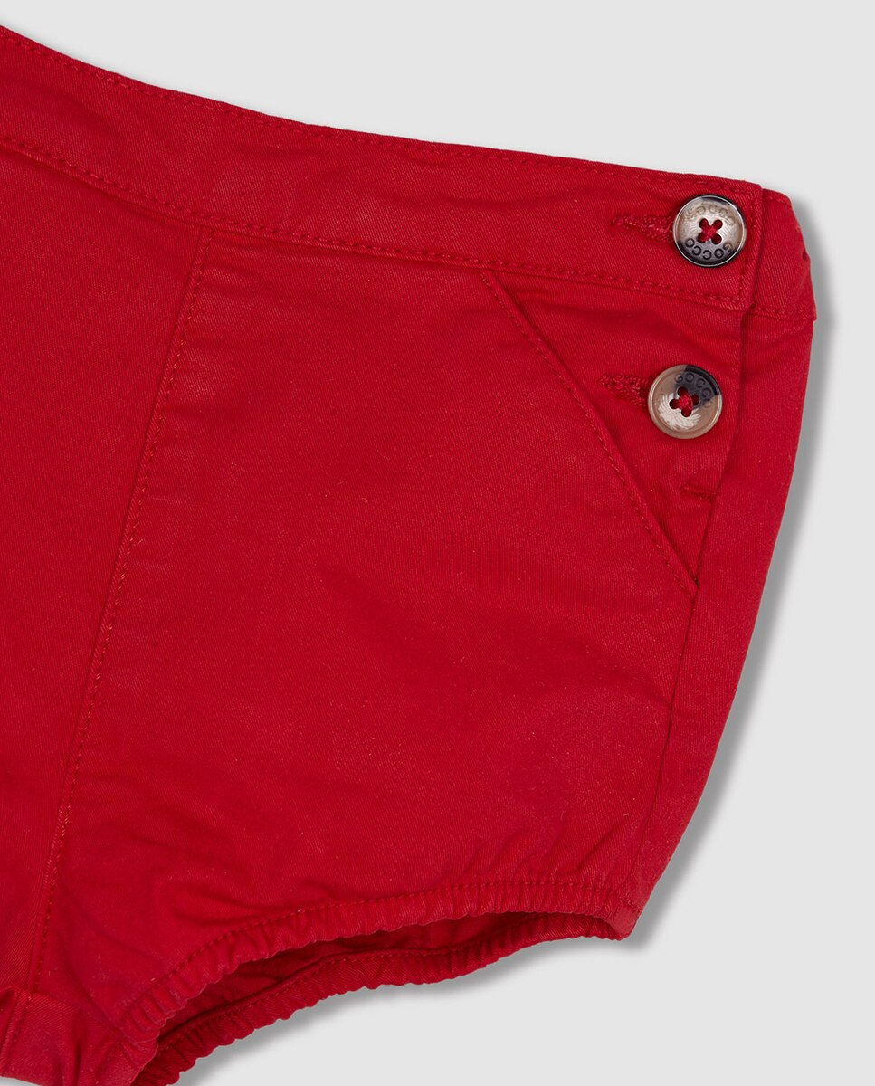 Bombacha de Sarja Vermelho-5