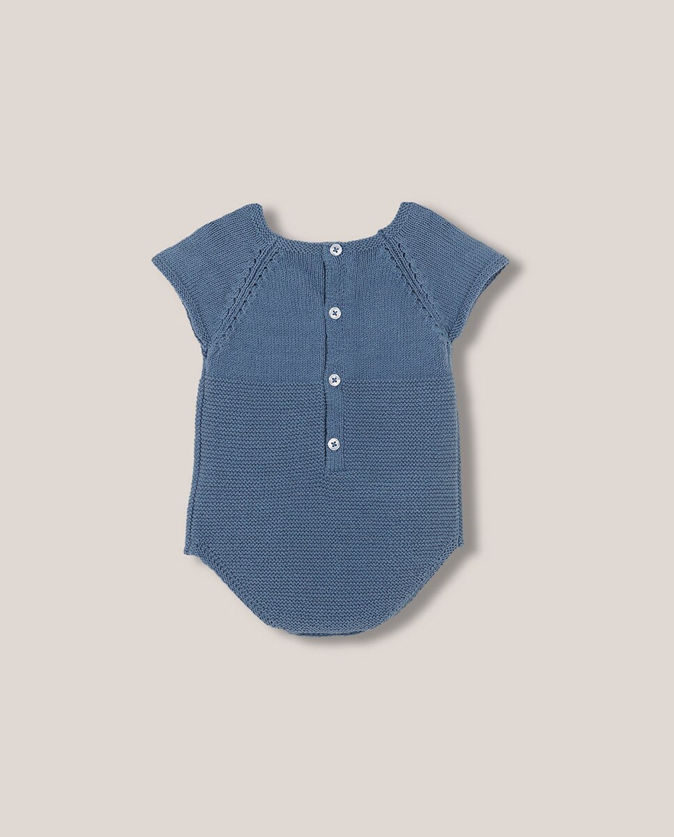 Babygrow de Malha Gocco Azul-claro-2