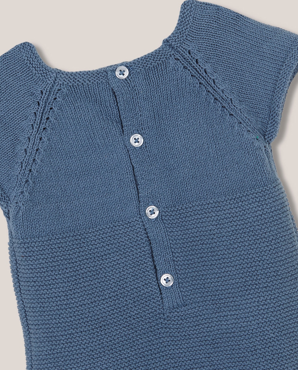 Babygrow de Malha Gocco Azul-claro-4