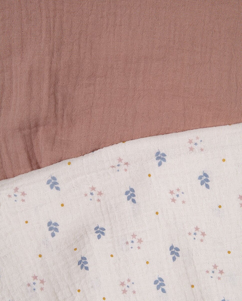 Pack de Musselinas - Branco Sujo/Rosa Suave Branco-3