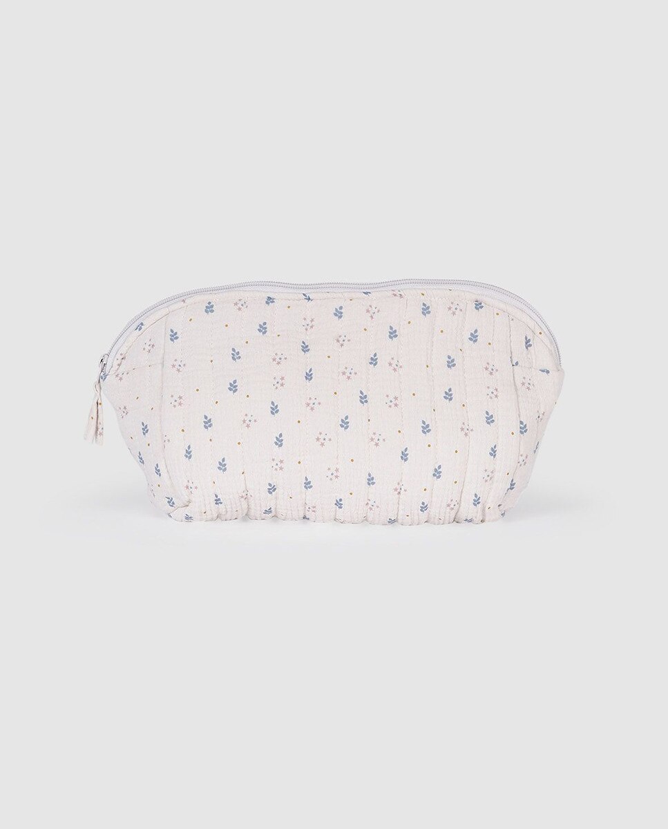 Nécessaire Estampado - Branco Sujo Gocco Cinzento-1