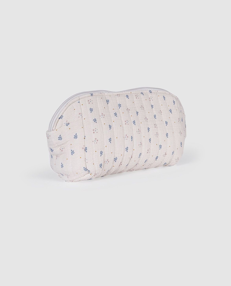 Nécessaire Estampado - Branco Sujo Gocco Cinzento-2