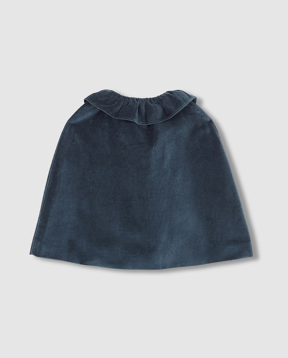 Capa de Veludo Azul-3