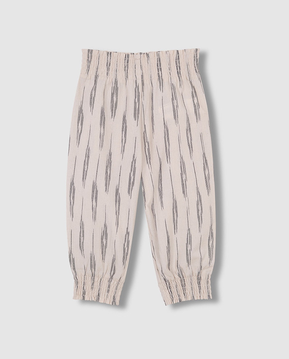 Calças Compridas Ikat Gocco Nude-3
