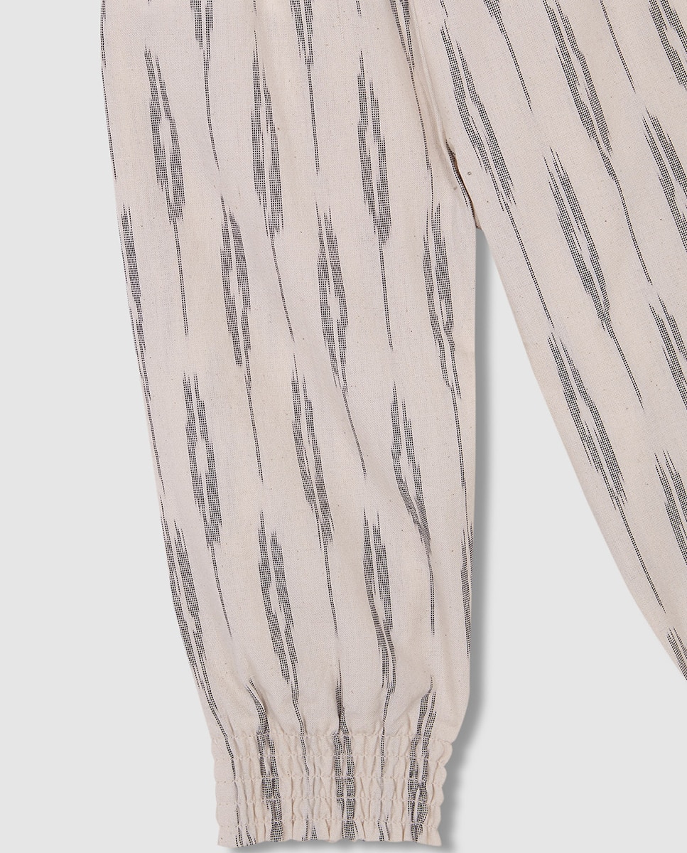 Calças Compridas Ikat Gocco Nude-6