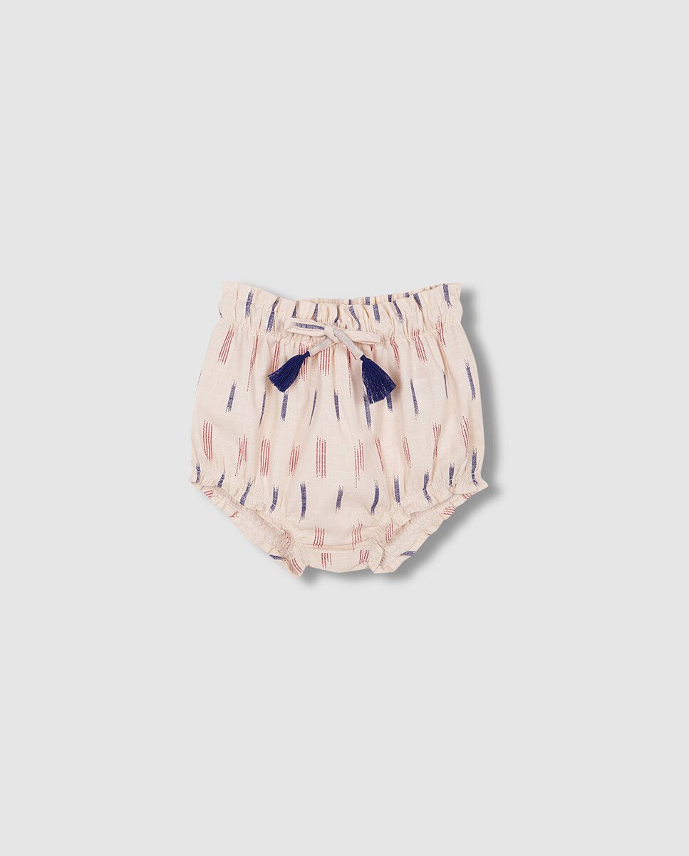 Calças Bombacha Ikat Nude-1