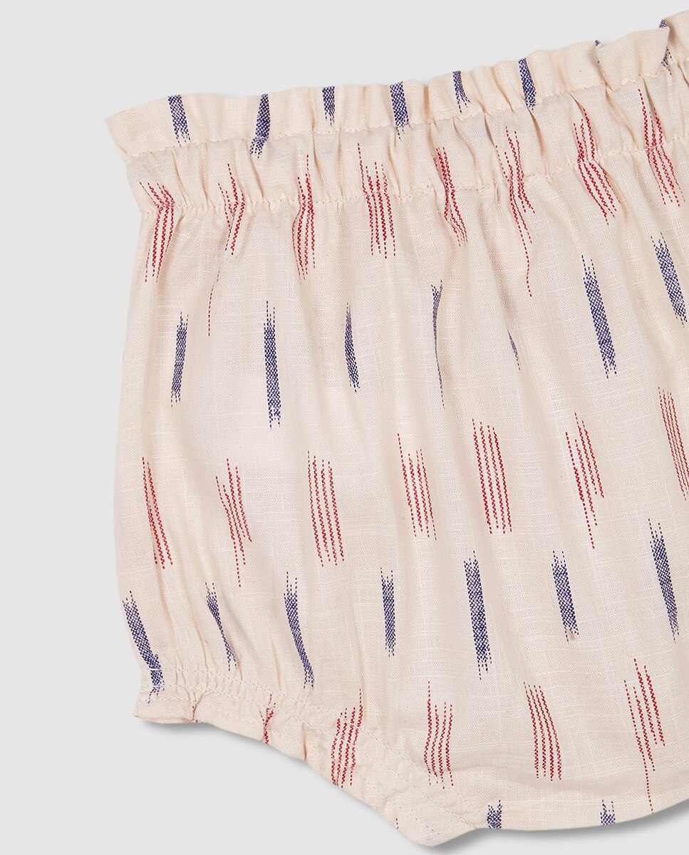 Calças Bombacha Ikat Nude-4