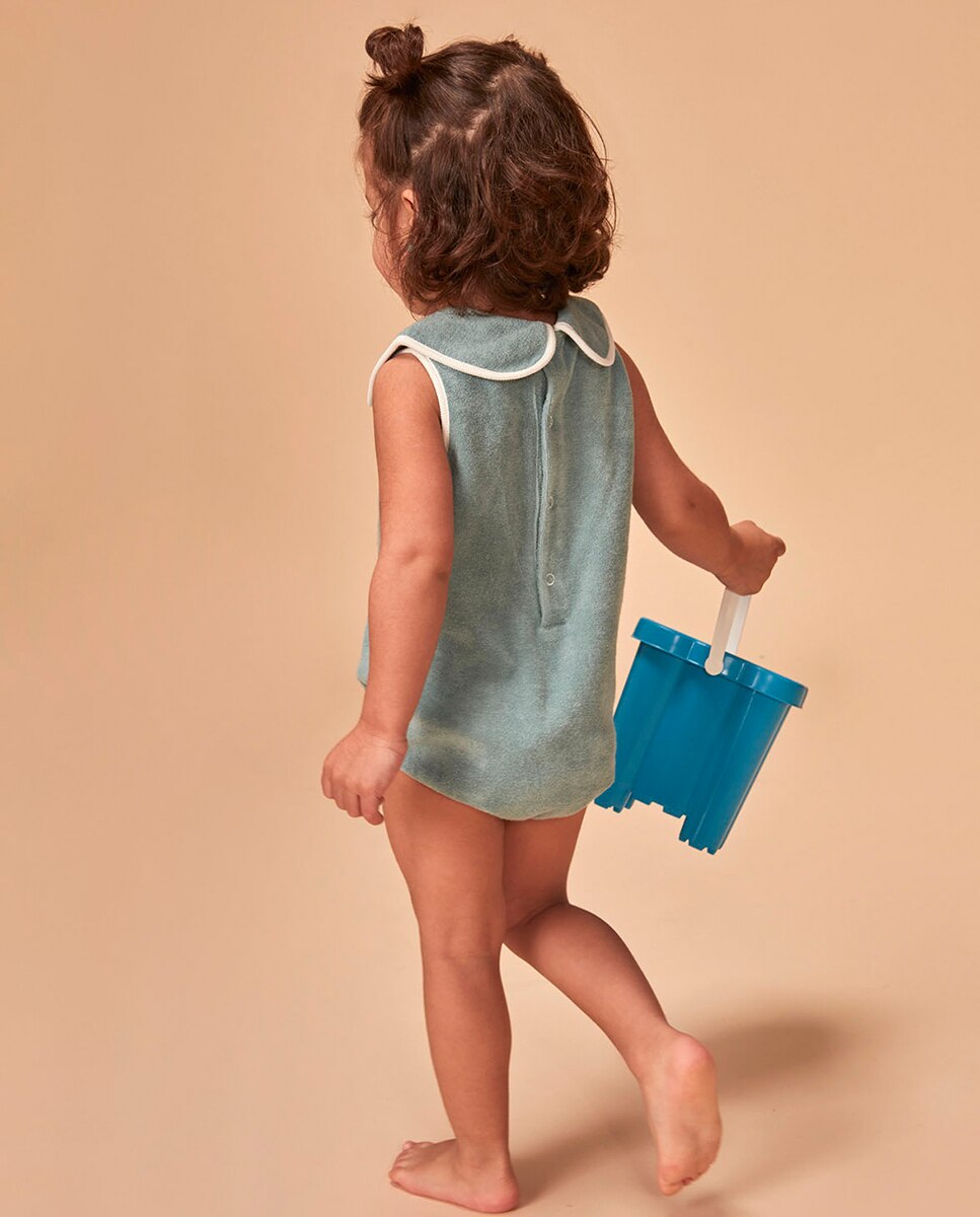 Babygrow em Tecido Turco Nude-2