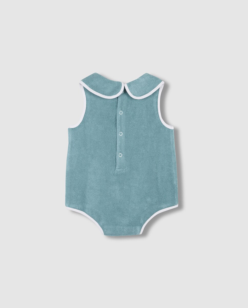 Babygrow em Tecido Turco Nude-4