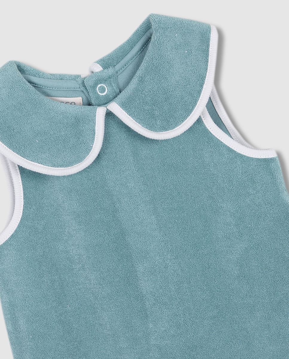 Babygrow em Tecido Turco Nude-5