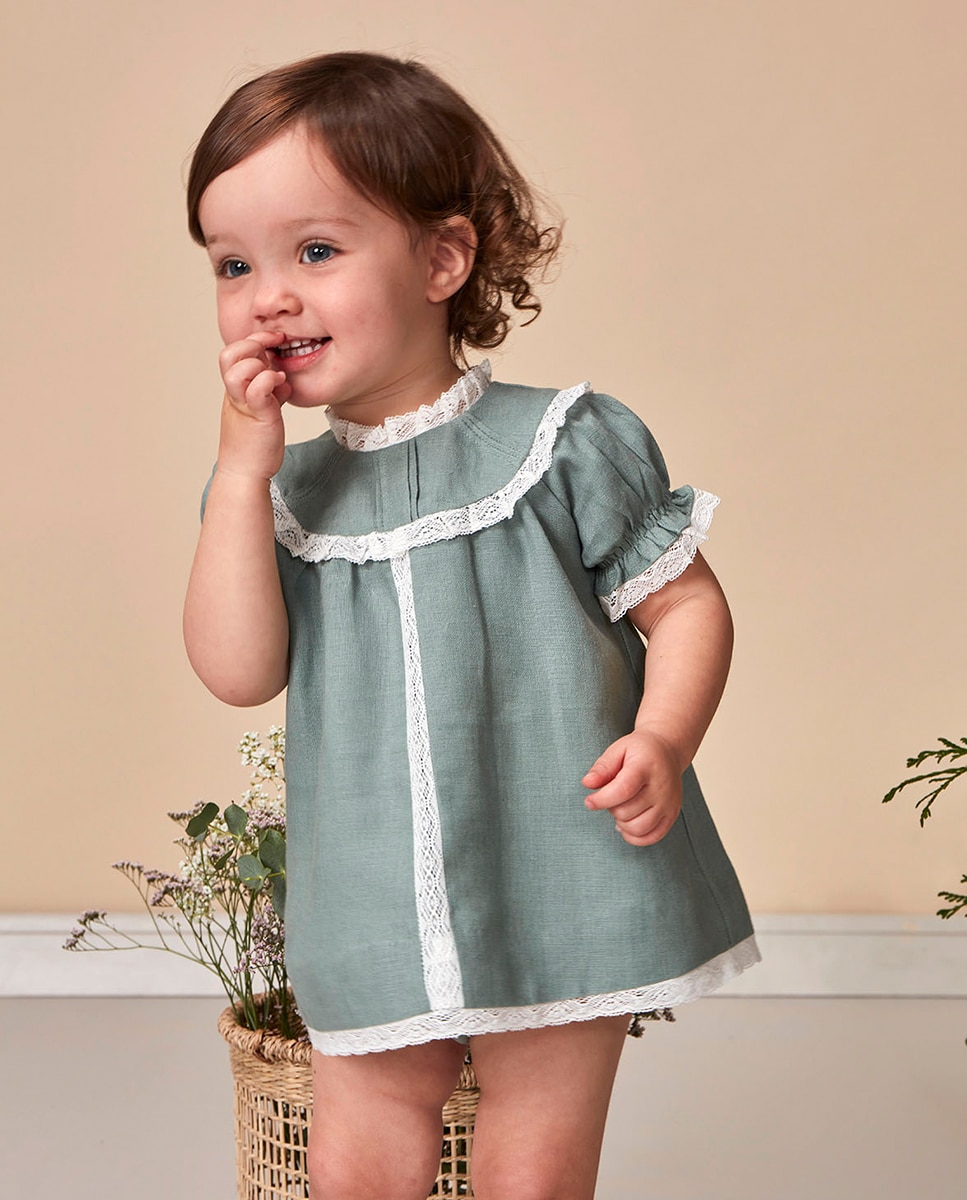 Vestido de Linho Nude-2