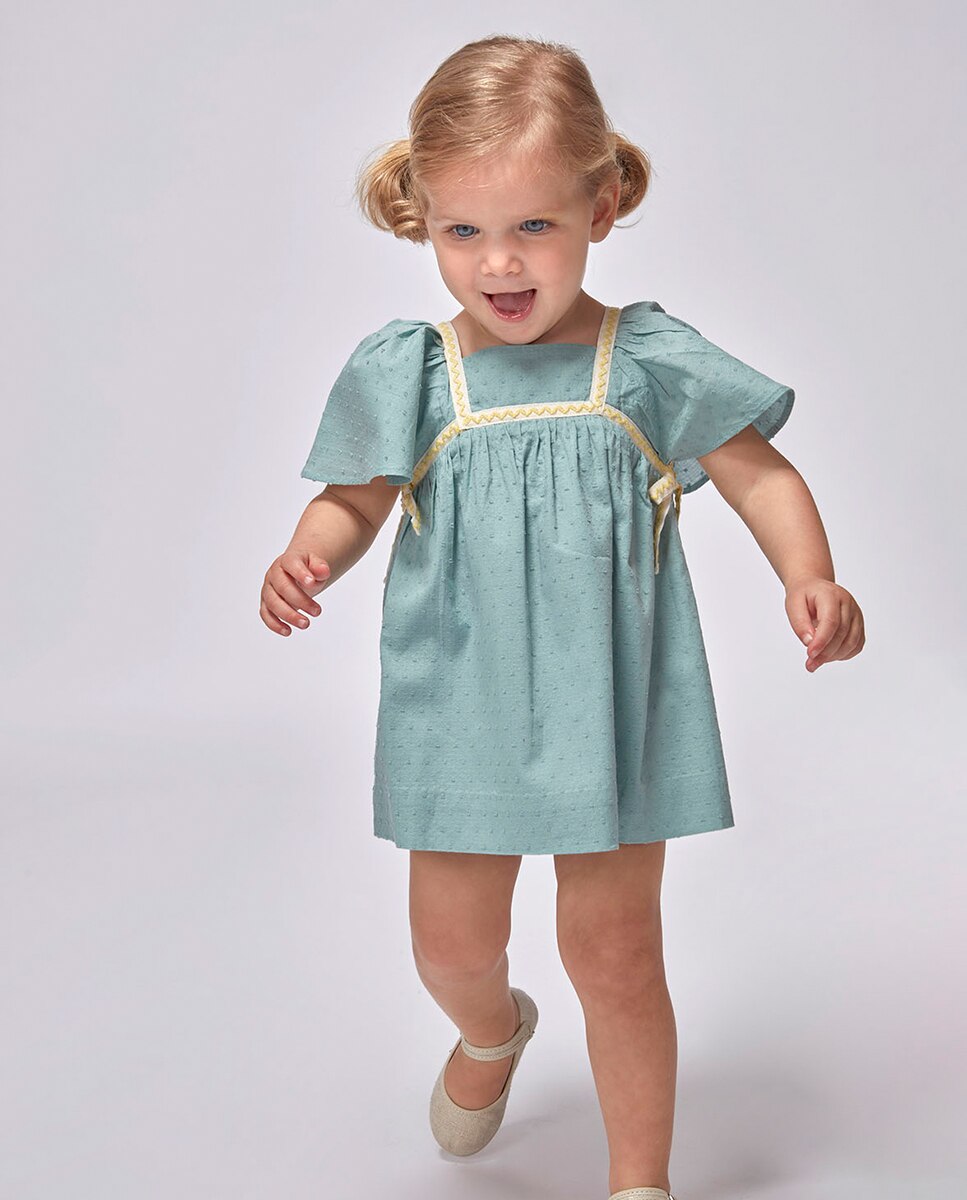 Imagem 0 de Vestido com Detalhes Flúor