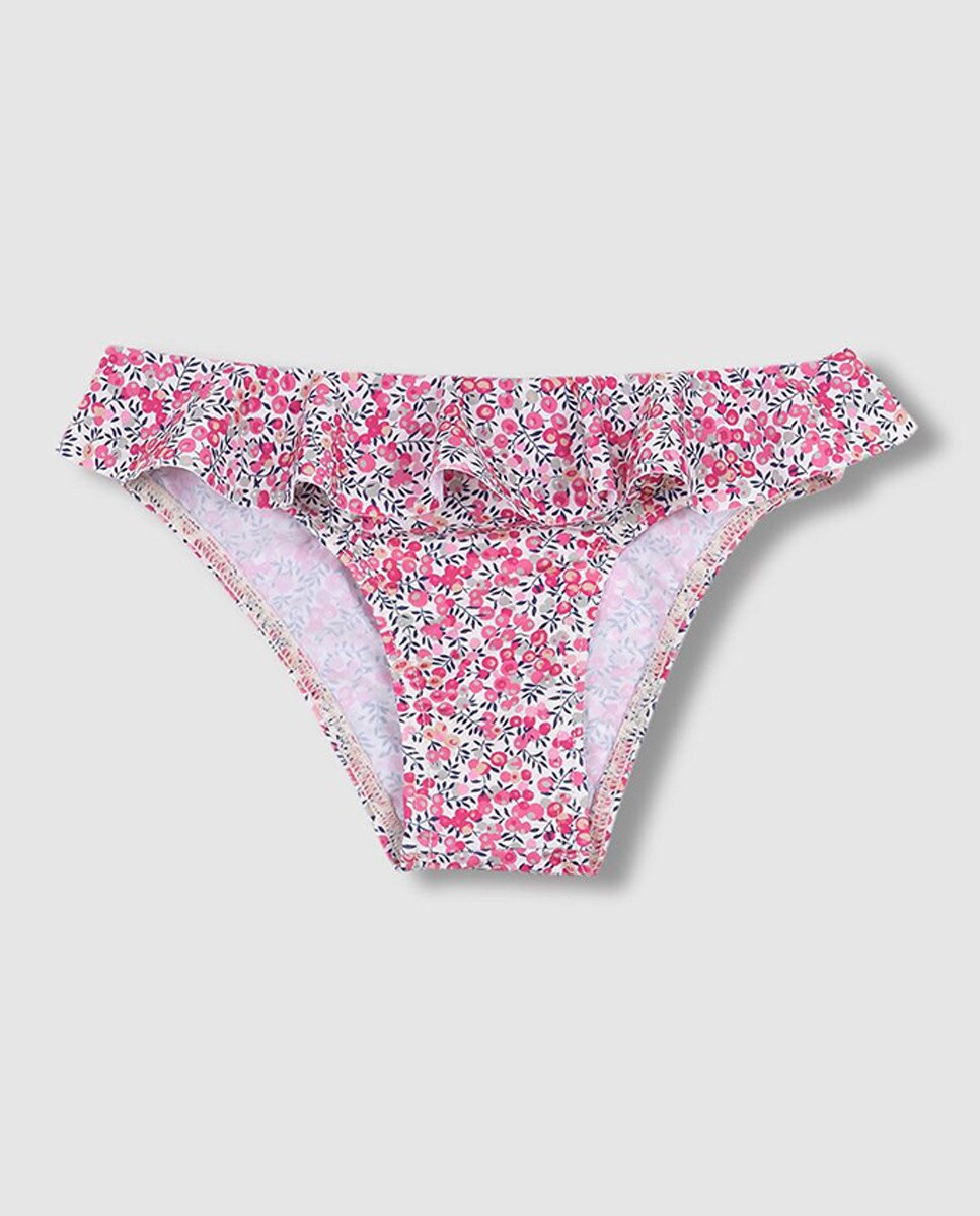 Cueca de Banho de Bebé com Estampado Liberty Gocco Rosa-1