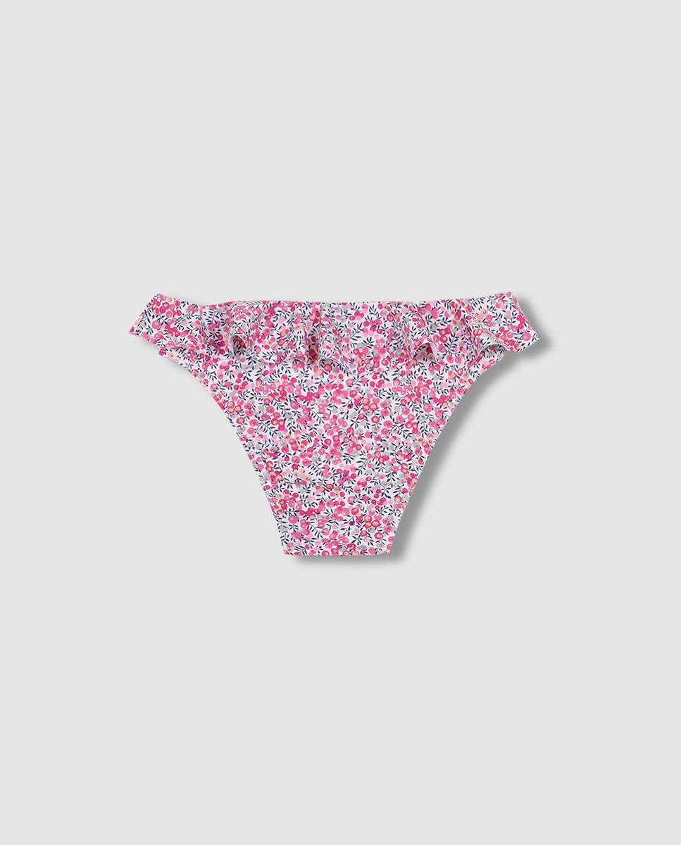 Cueca de Banho de Bebé com Estampado Liberty Gocco Rosa-2