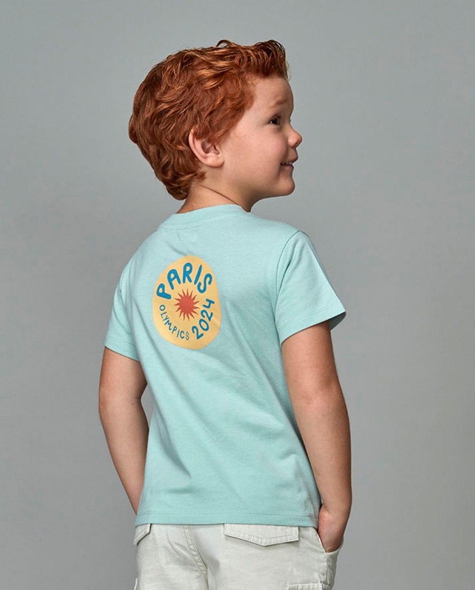 T-shirt Paris Olympics Gocco Verde-claro-2
