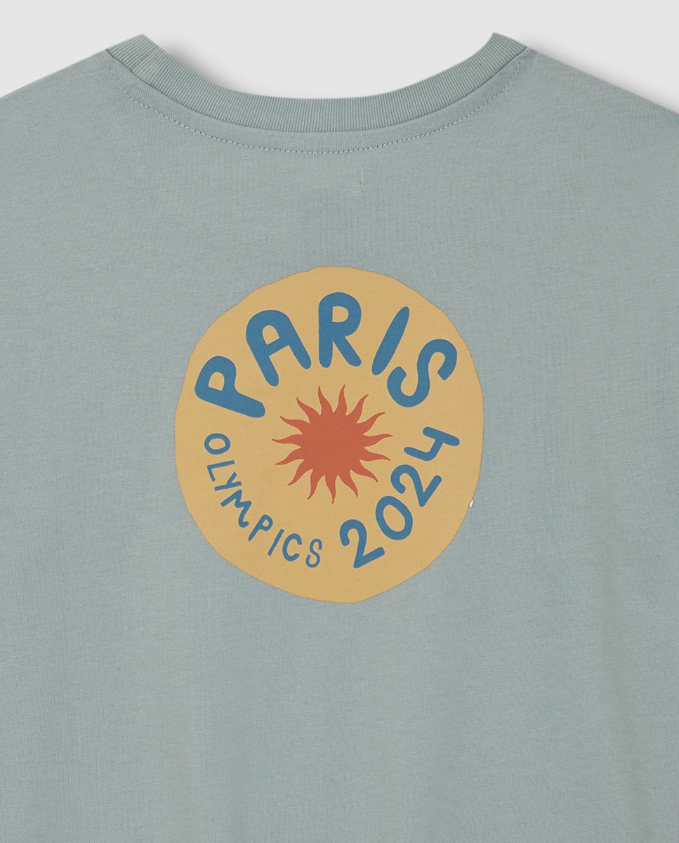T-shirt Paris Olympics Gocco Verde-claro-6