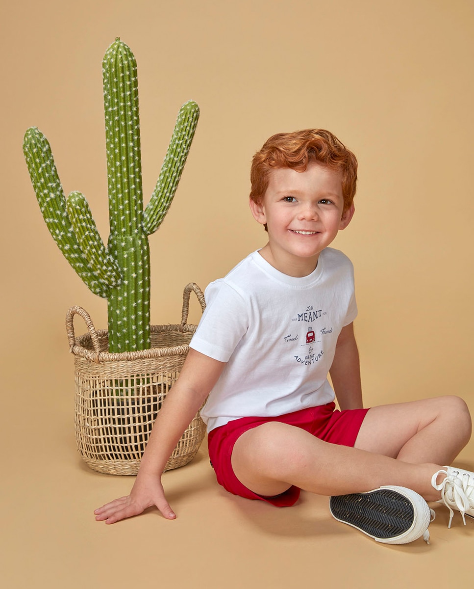 T-shirt Estampada Gocco Branco-2