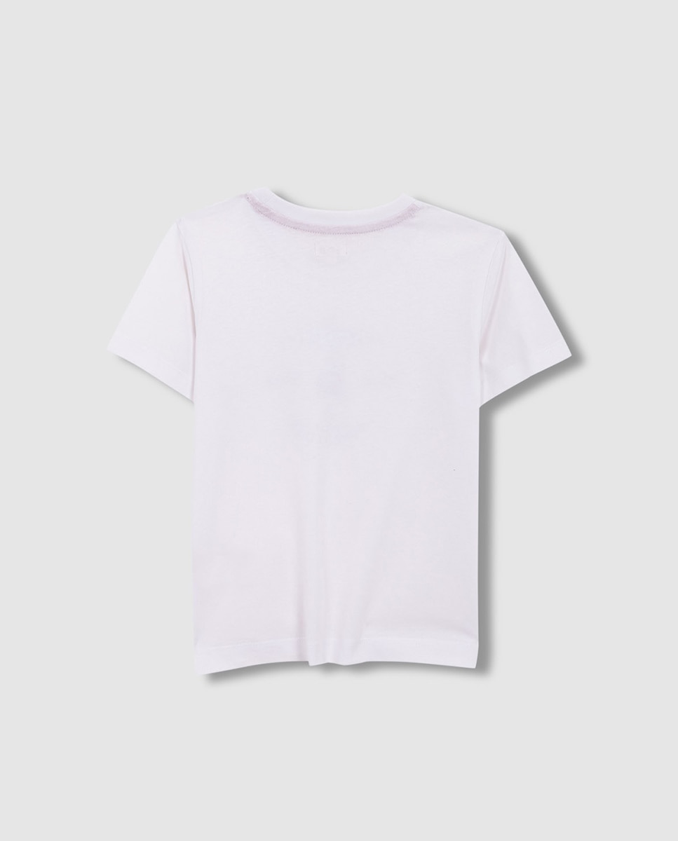T-shirt Estampada Gocco Branco-4