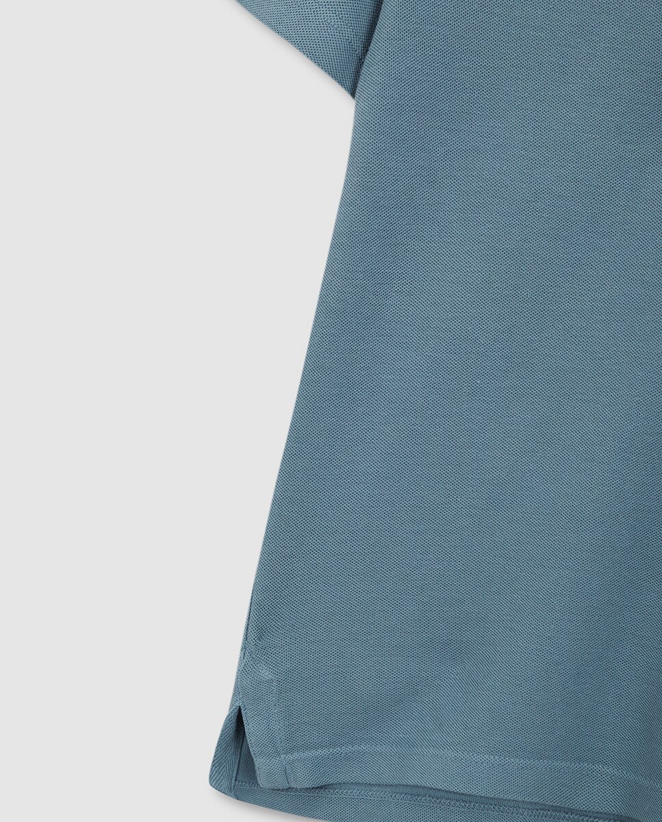 Polo Básico Gocco Azul-5