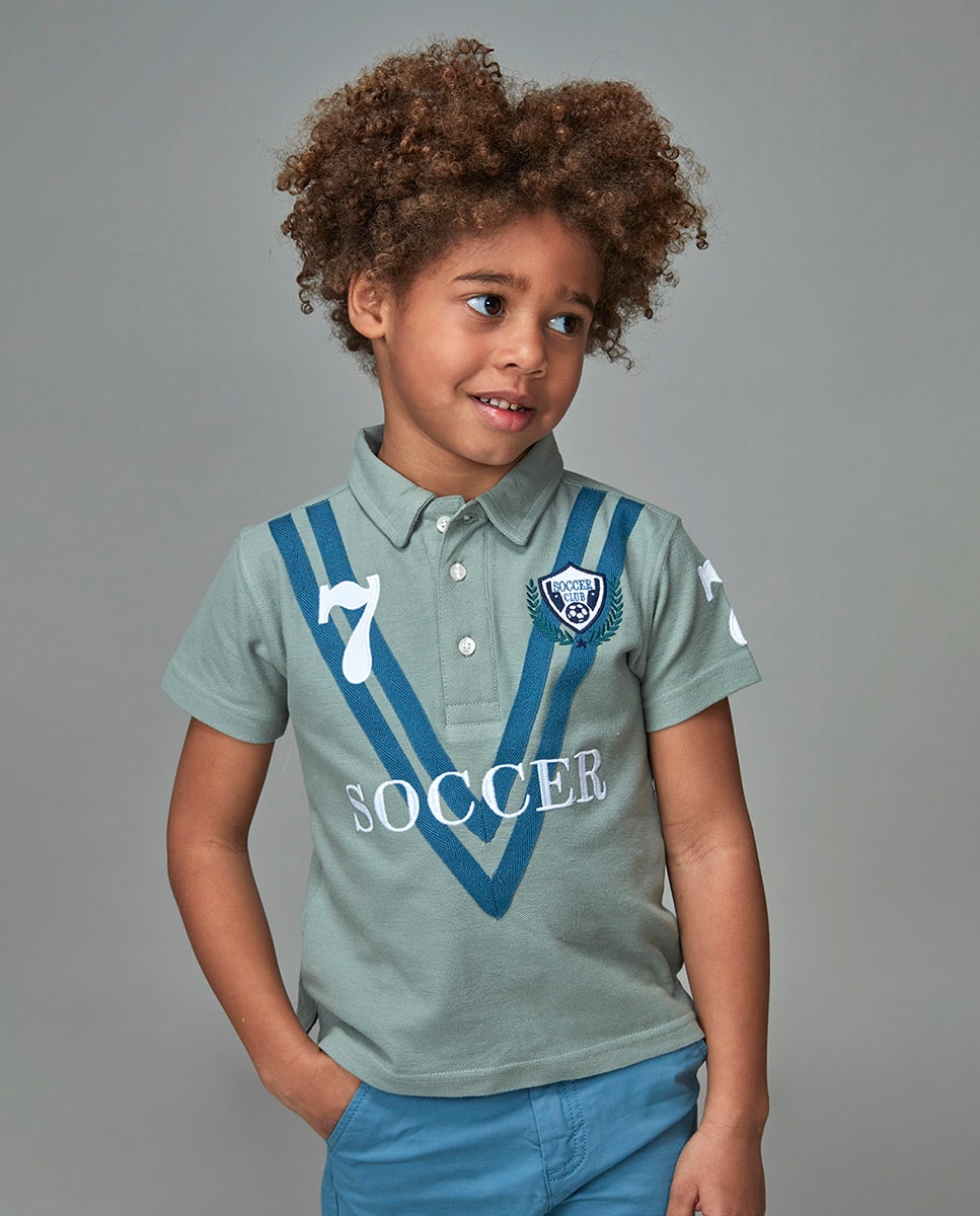 Polo Soccer Gocco Verde-1