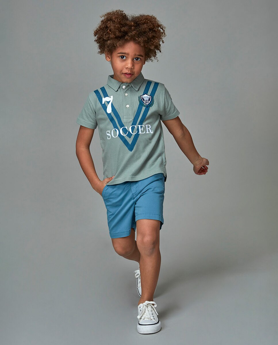 Polo Soccer Gocco Verde-2