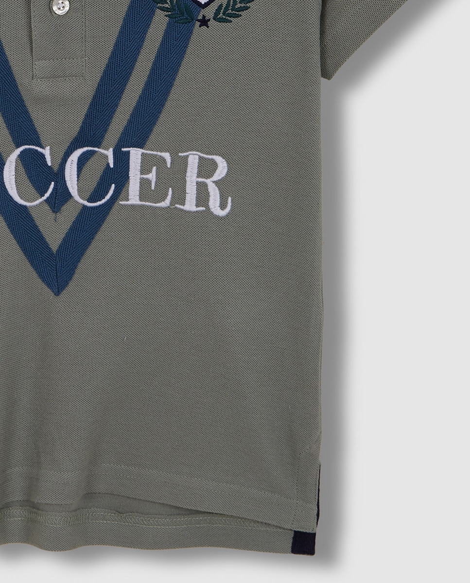 Polo Soccer Gocco Verde-6